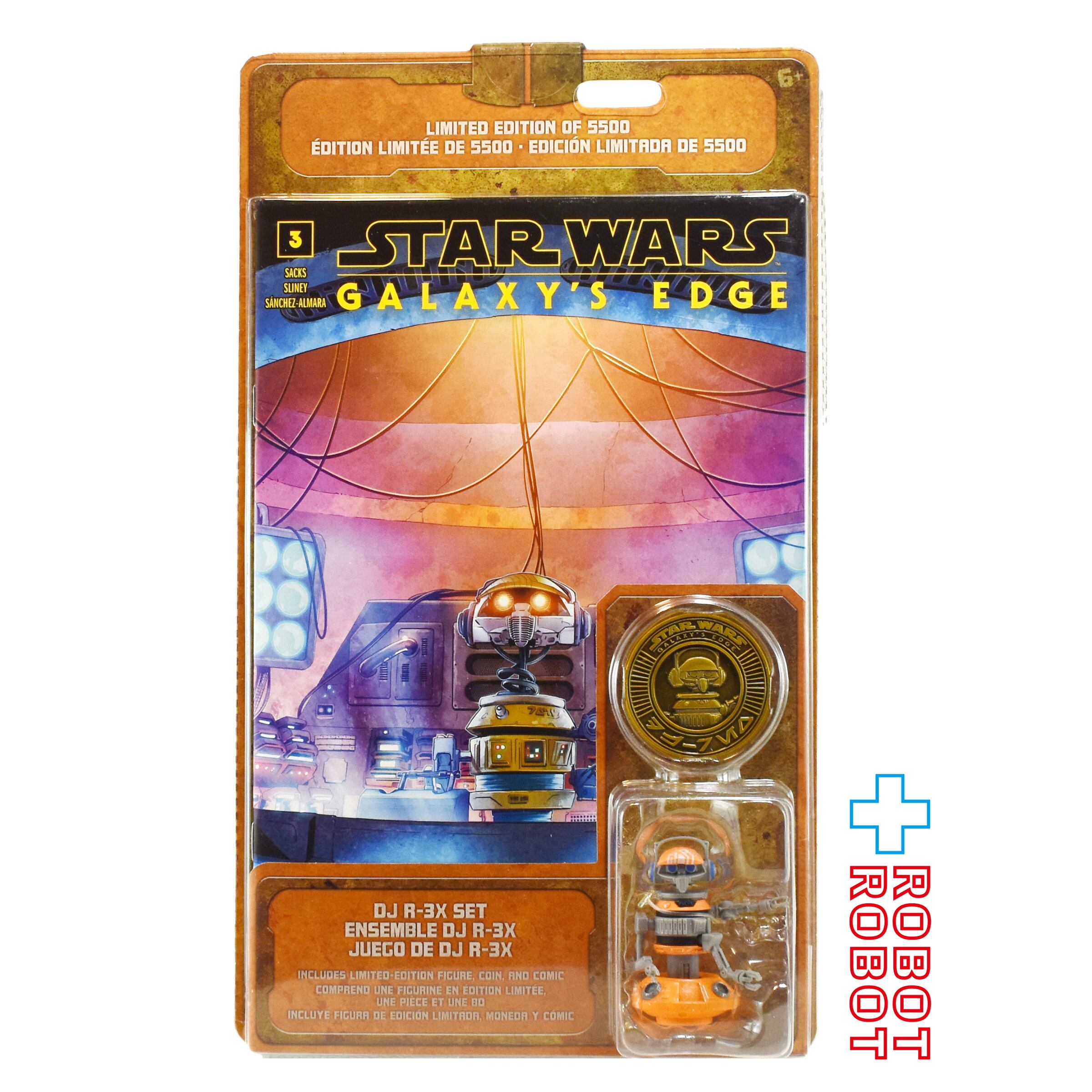 スター・ウォーズ ギャラクシーズ・エッジ DJ R-3X アクションフィギュア,コミックブック,コイン セット 未開封 入荷写真