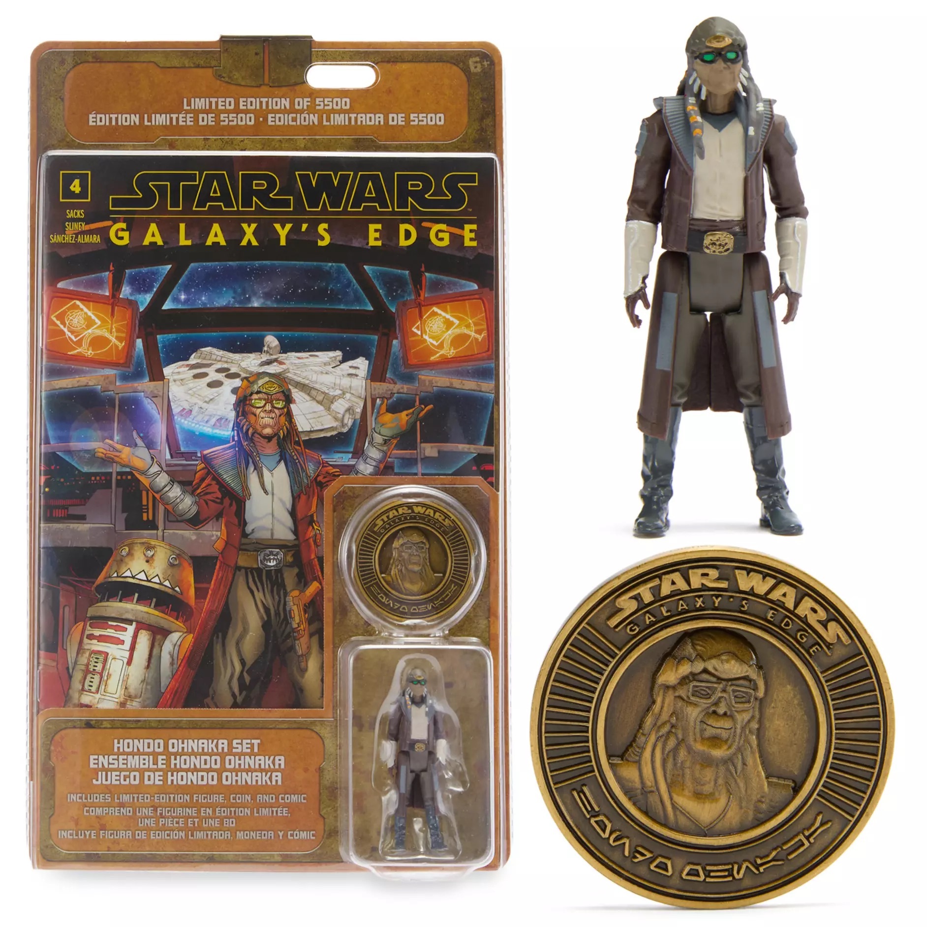 スター・ウォーズ ギャラクシーズ・エッジ ホンドー・オナカー アクションフィギュア,コミックブック,コイン セット 未開封 入荷写真