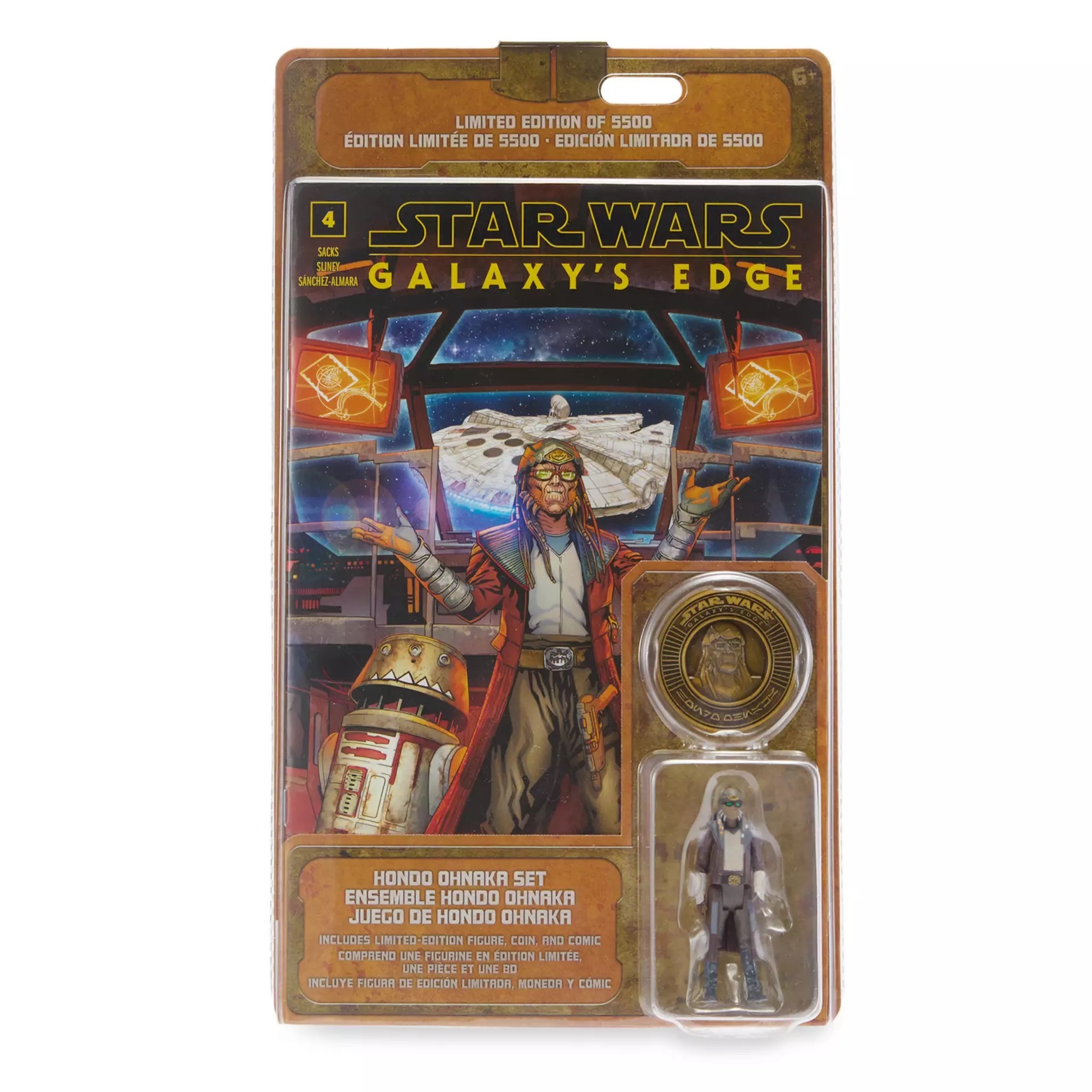 スター・ウォーズ ギャラクシーズ・エッジ ホンドー・オナカー アクションフィギュア,コミックブック,コイン セット 未開封 入荷写真