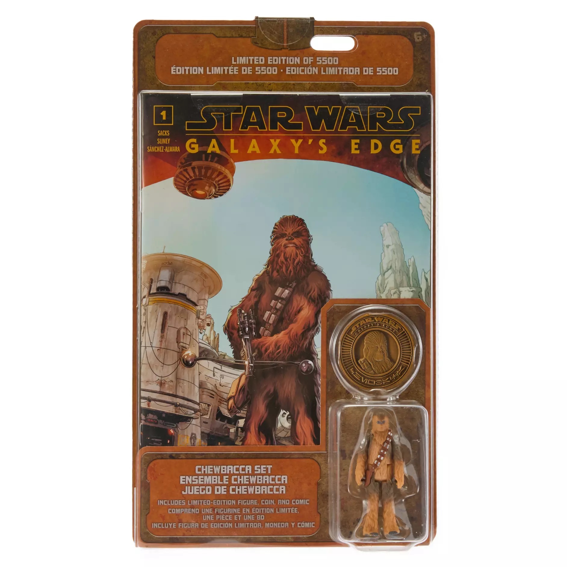 スター・ウォーズ ギャラクシーズ・エッジ チューバッカ アクションフィギュア,コミックブック,コイン セット 未開封 入荷写真