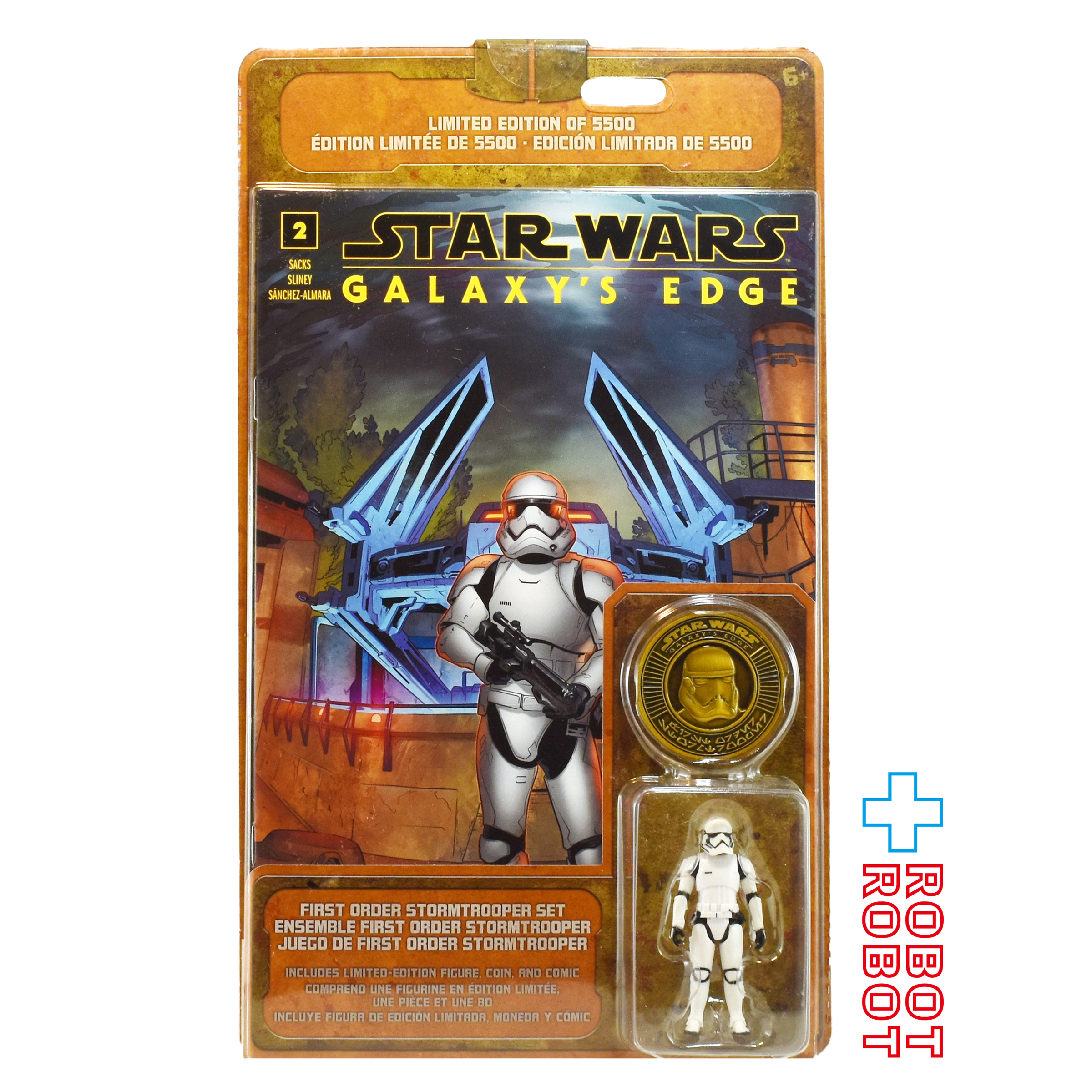 スター・ウォーズ ギャラクシーズ・エッジ ファースト・オーダー ストームトルーパー アクションフィギュア,コミックブック,コイン セット 未開封 入荷写真