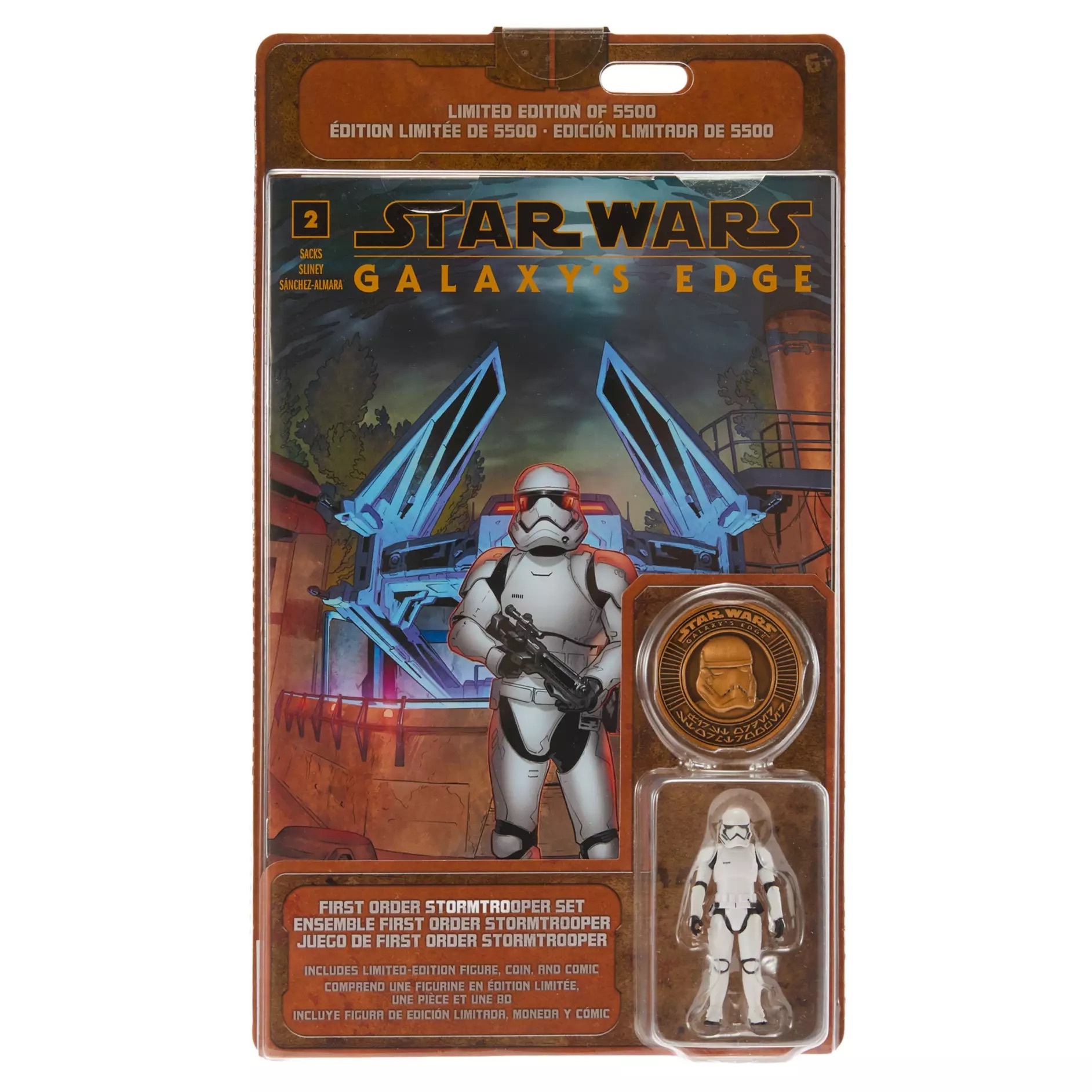 スター・ウォーズ ギャラクシーズ・エッジ ファースト・オーダー ストームトルーパー アクションフィギュア,コミックブック,コイン セット 未開封 入荷写真