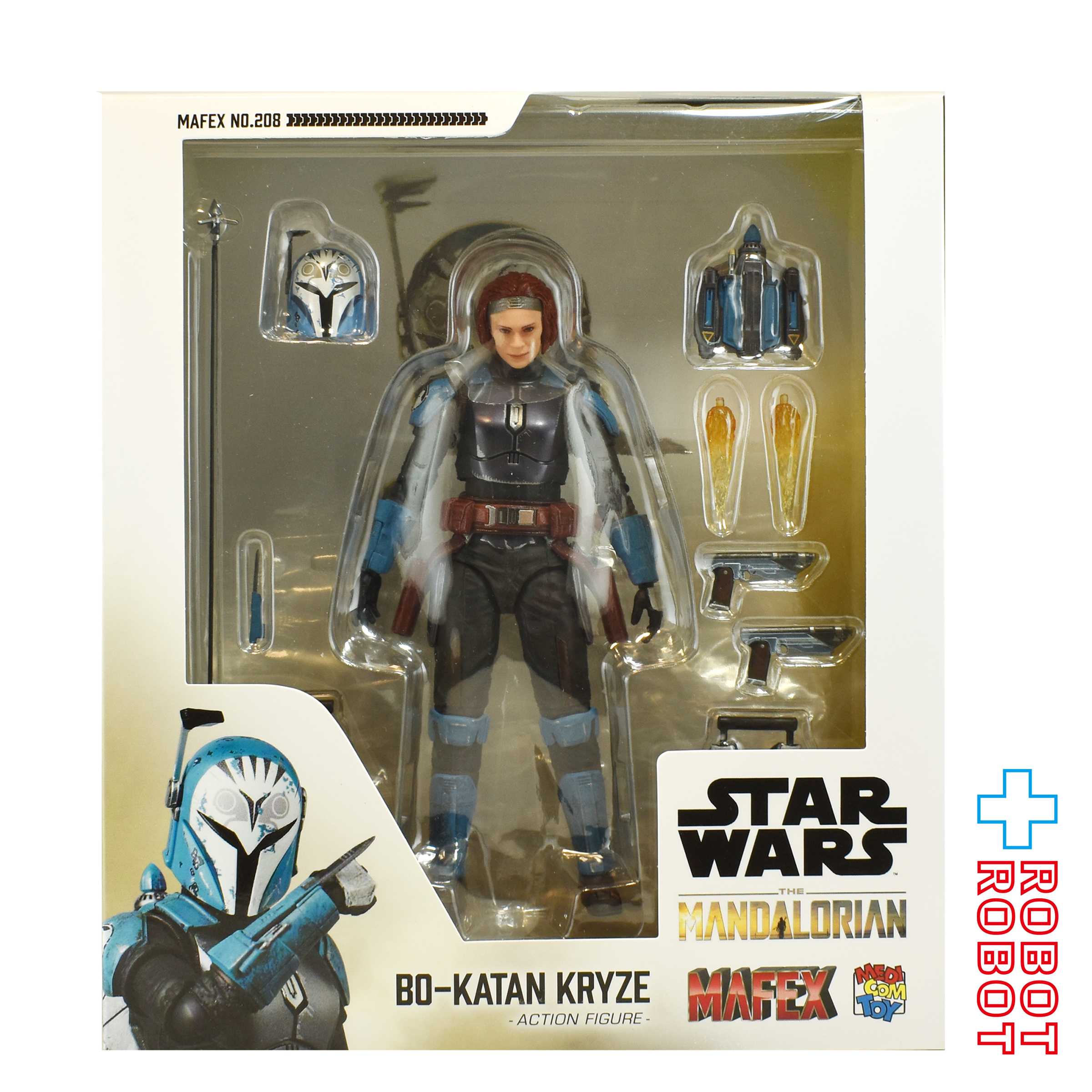 メディコム・トイ MAFEX マフェックス No.208 スター・ウォーズ マンダロリアン ボ=カターン・クライズ アクションフィギュア 未開封 入荷写真
