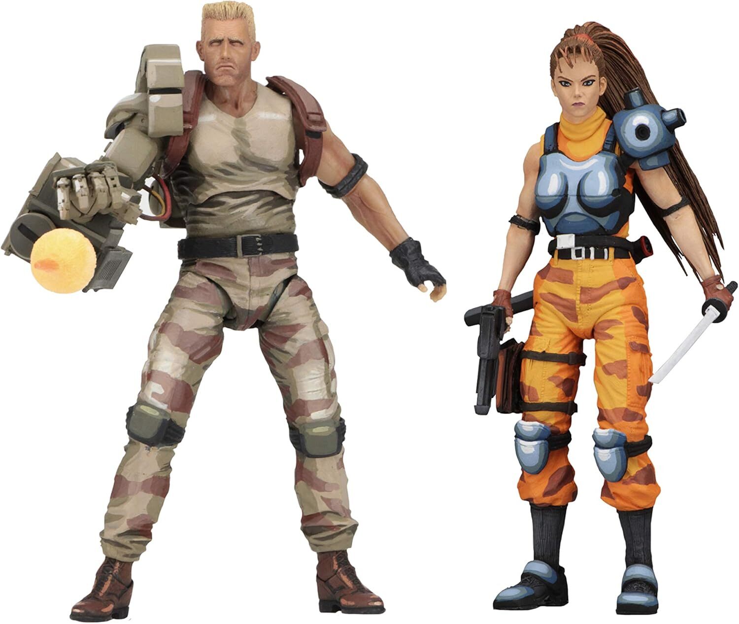 ネカ NECA エイリアン VS プレデター アーケード ダッチ・シェーファー＆リン・クロサワ 7インチ アクションフィギュア 未開封 入荷写真