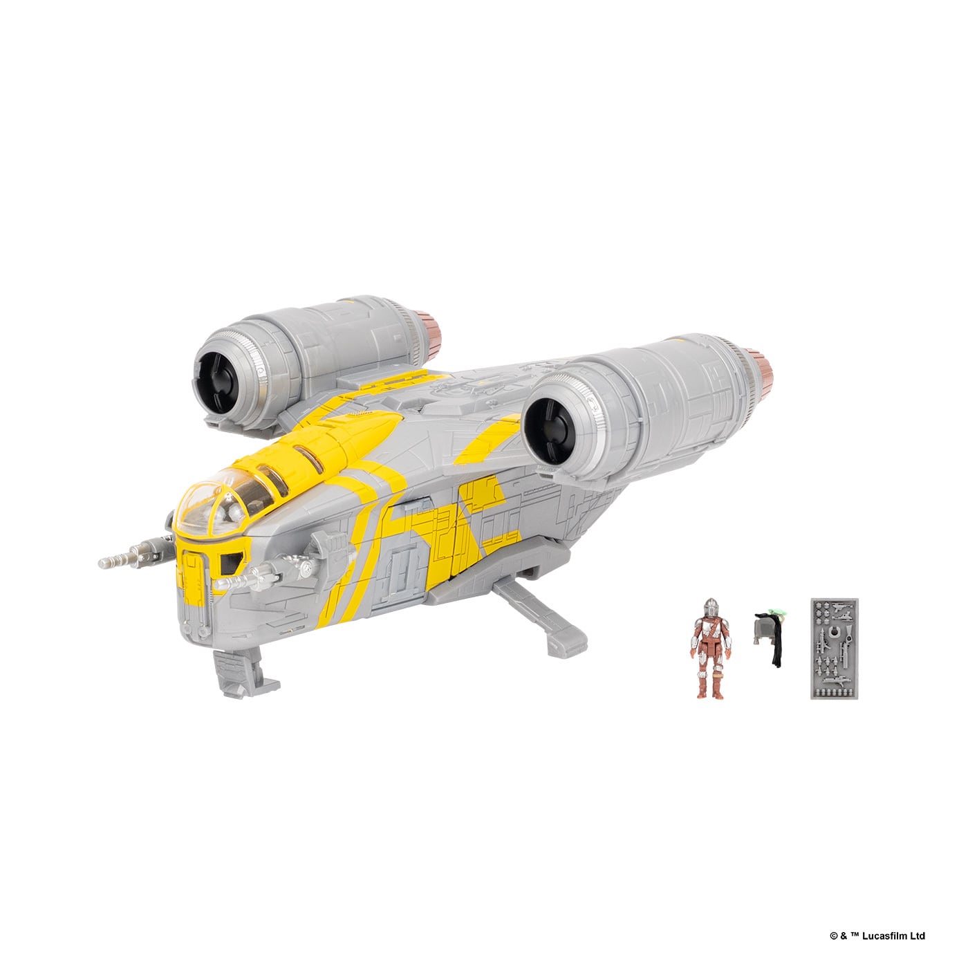 スター・ウォーズ マイクロ・ギャラクシー スターシップ・クラス マンダロリアン・アンド・グローグー レイザー・クレスト 国内版 未開封 入荷写真