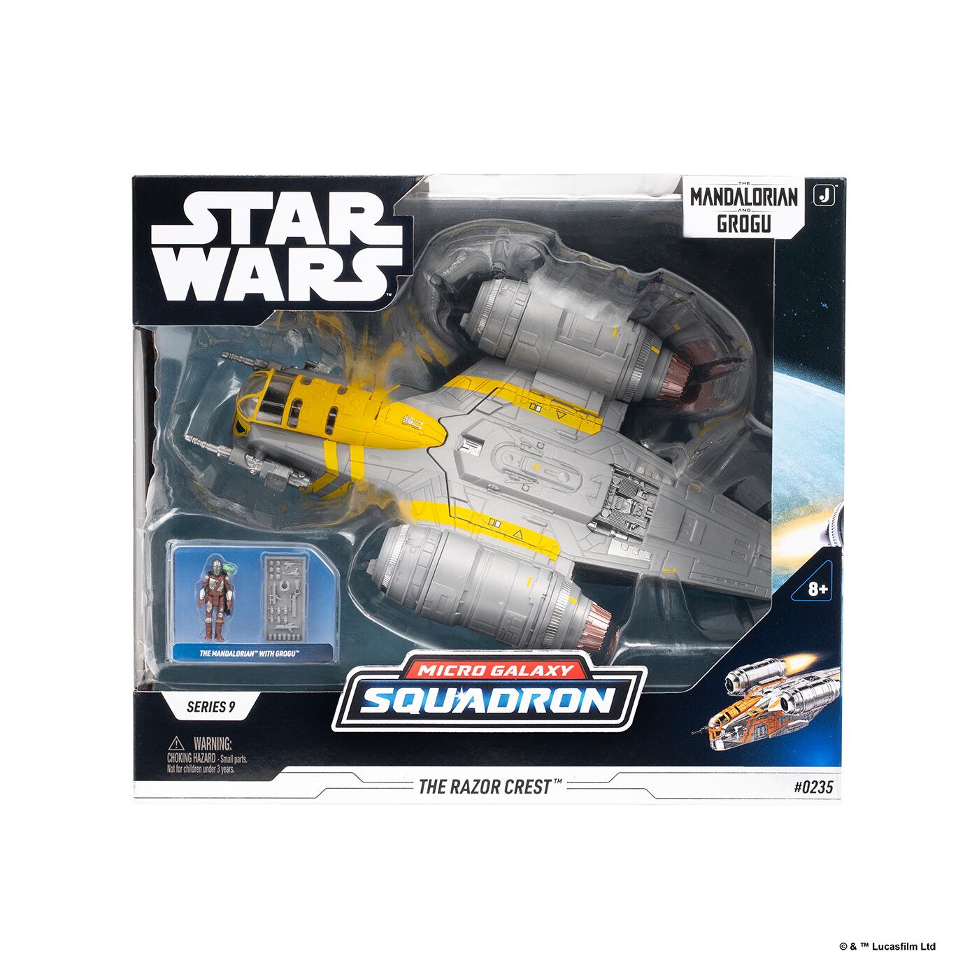 スター・ウォーズ マイクロ・ギャラクシー スターシップ・クラス マンダロリアン・アンド・グローグー レイザー・クレスト 国内版 未開封 入荷写真