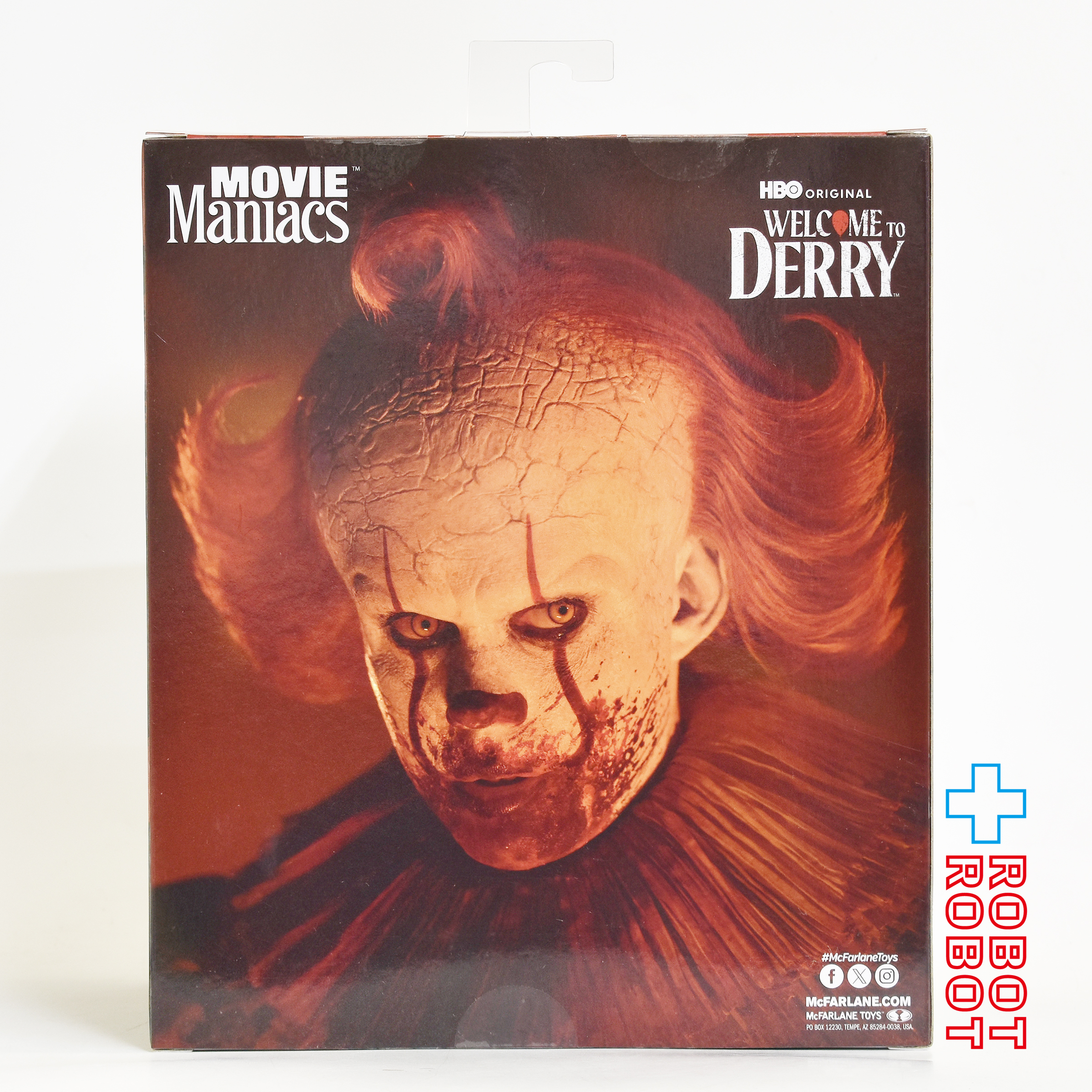 マクファーレン・トイズ ムービー・マニアックス IT ウェルカム・トゥ・デリー ペニーワイズ (ブラッディ) 6インチ ポーズドスタチュー フィギュア 未開封 入荷写真