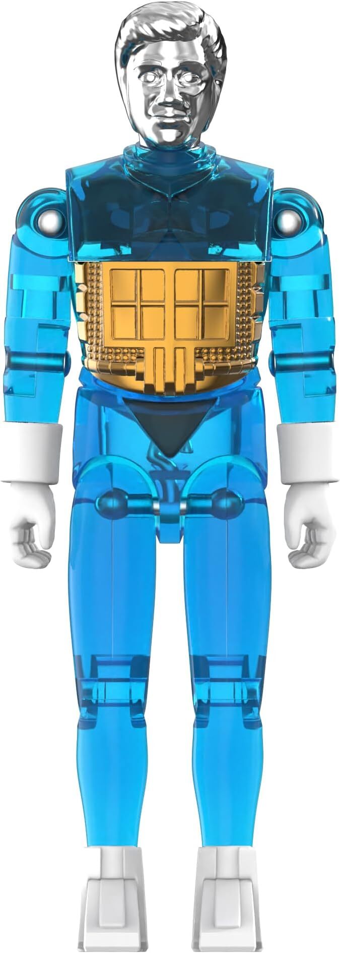 スーパー7 リ・アクション+ マイクロノーツ タイムトラベラー (半透明ブルー) 3.75インチ アクションフィギュア 未開封 入荷写真