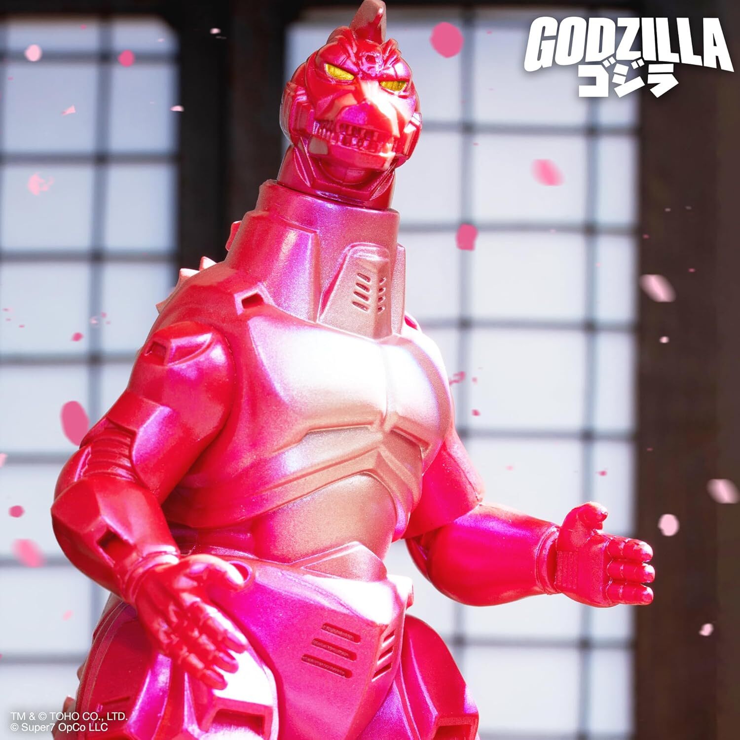 スーパー7 リ・アクション 東宝怪獣 メカゴジラ '93 桜ゴジラ（桜まつり）3.75インチ アクションフィギュア 未開封