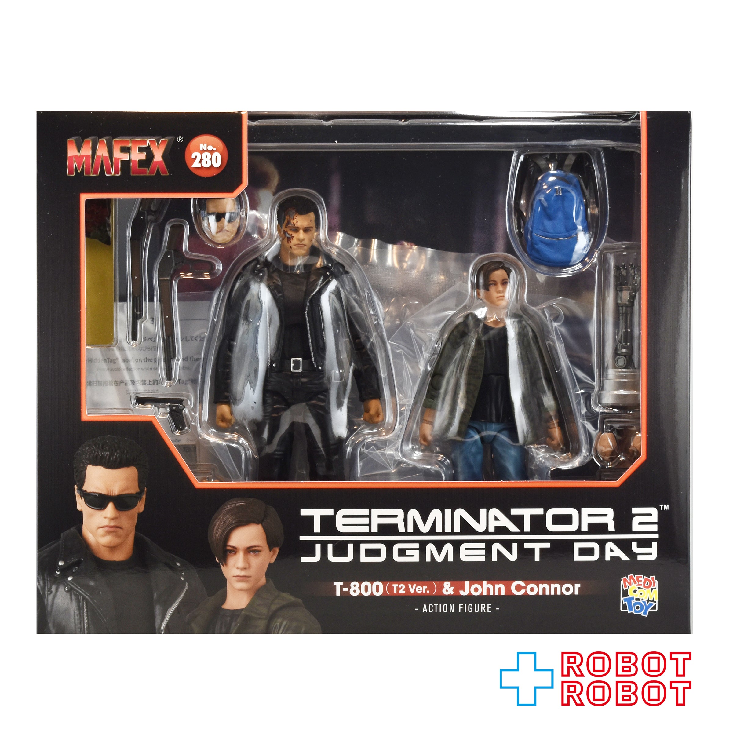 メディコム・トイ MAFEX マフェックス No.280 ターミネーター 2 T-800 & ジョン・コナー アクションフィギュア 未開封 入荷写真