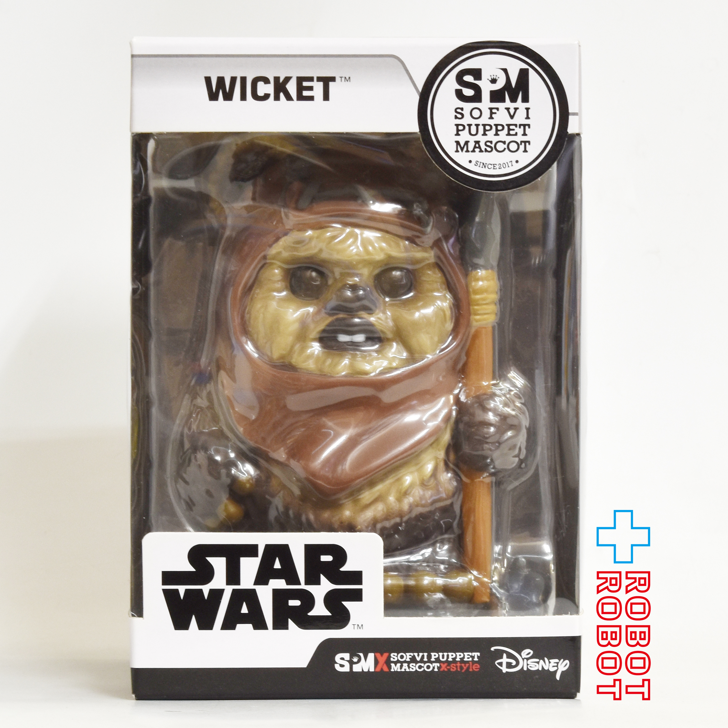 スター・ウォーズ X-STYLE SPM-X09 ウィケット ソフビパペットマスコット 開封 箱付き 入荷写真