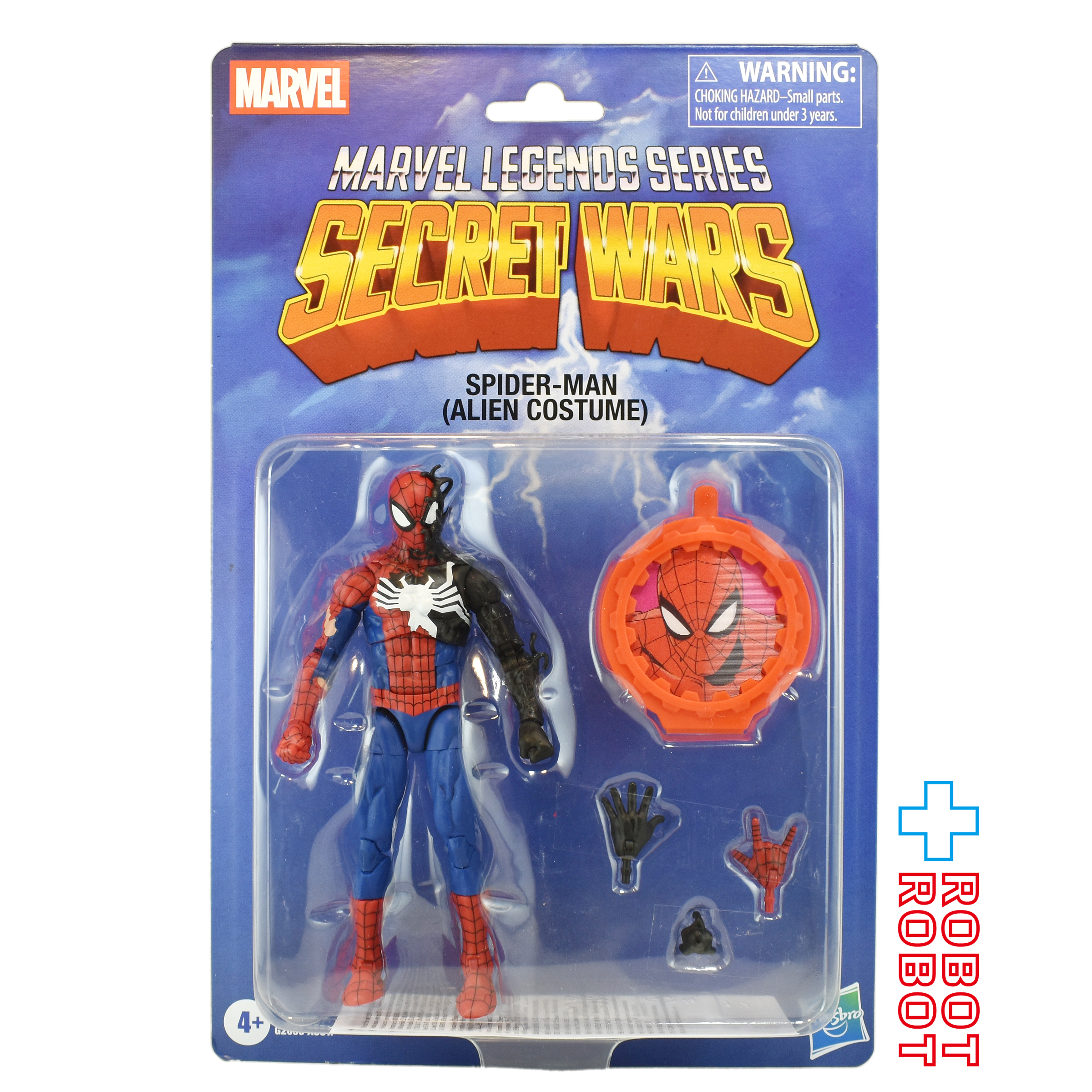 マーベルレジェンド クラシックス シークレット・ウォーズ スパイダーマン (エイリアンコスチューム) 6インチ アクションフィギュア 未開封 入荷写真