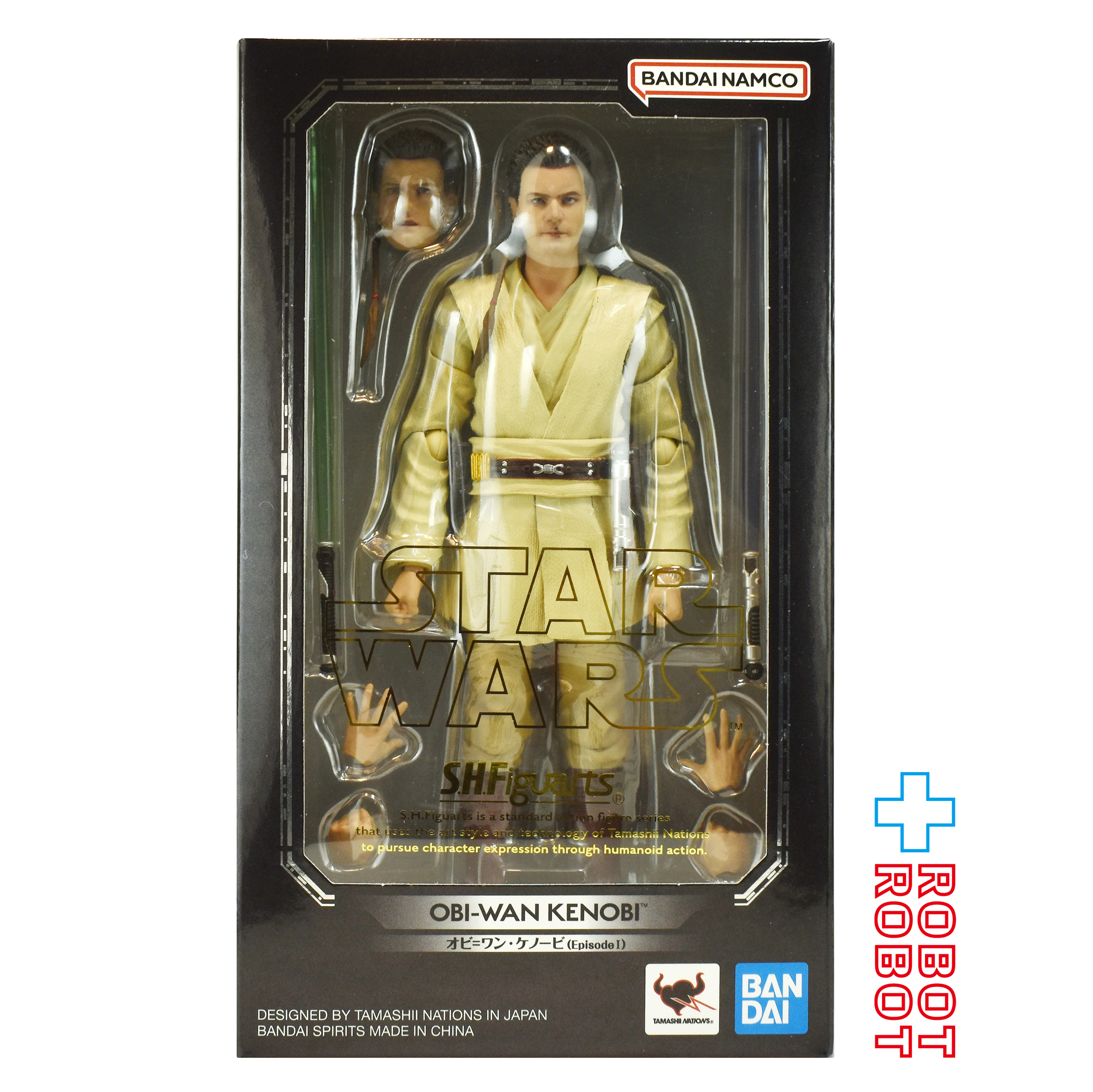 S.H.Figuarts スター・ウォーズ EP.1 (ファントム・メナス) オビ＝ワン・ケノービ アクションフィギュア 開封 入荷写真