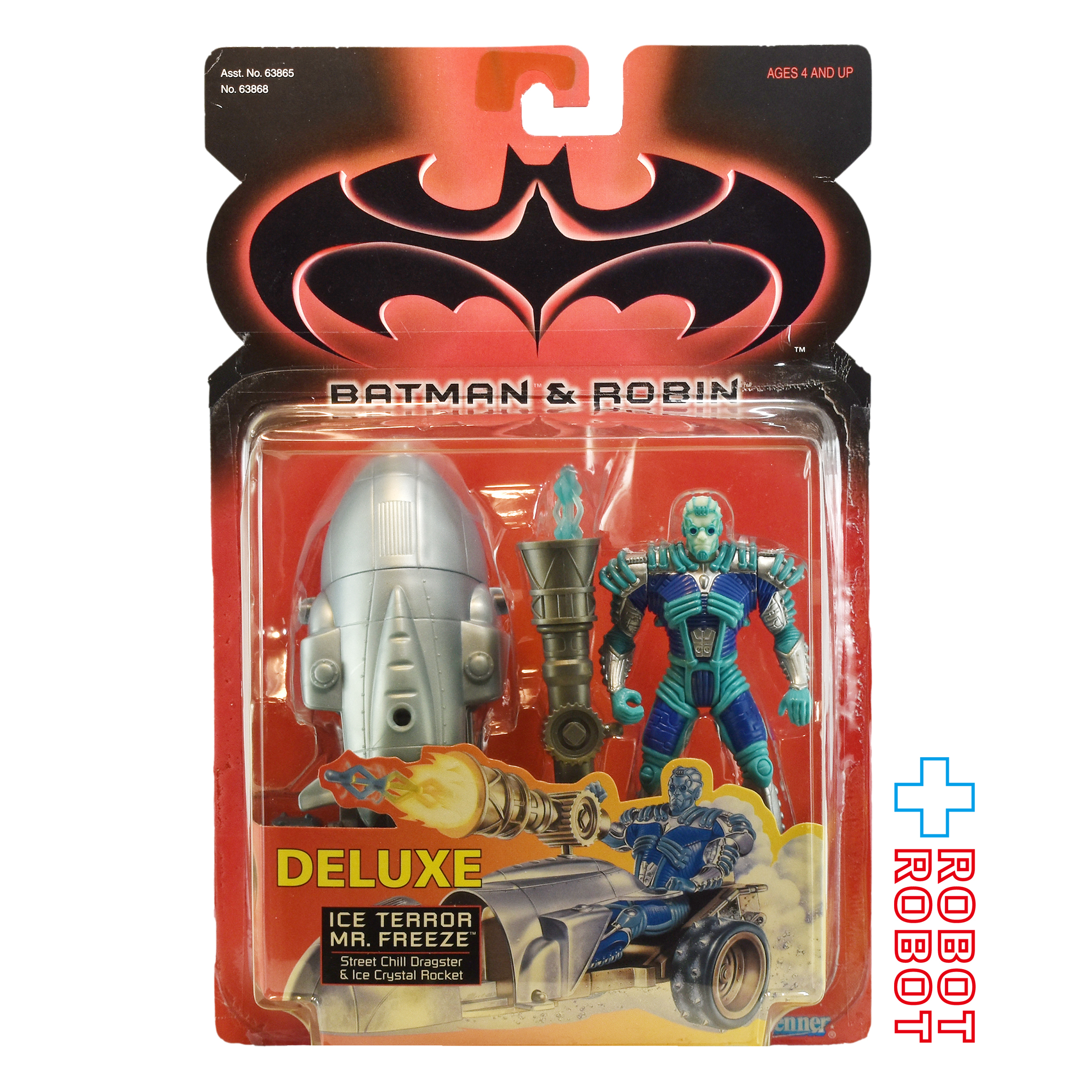 ケナー バットマン&ロビン デラックス アイステラー ミスター・フリーズ Mr.フリーズ アクションフィギュア 未開封 国内版 入荷写真