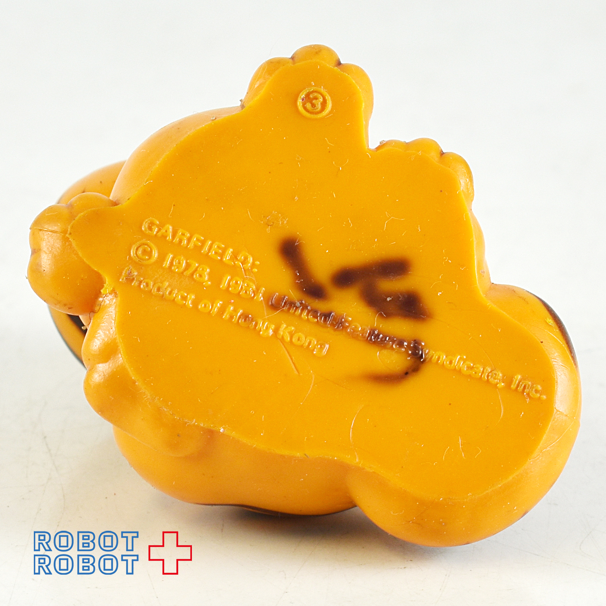 ガーフィールド PVCフィギュア おすわり メイドイン香港 入荷写真