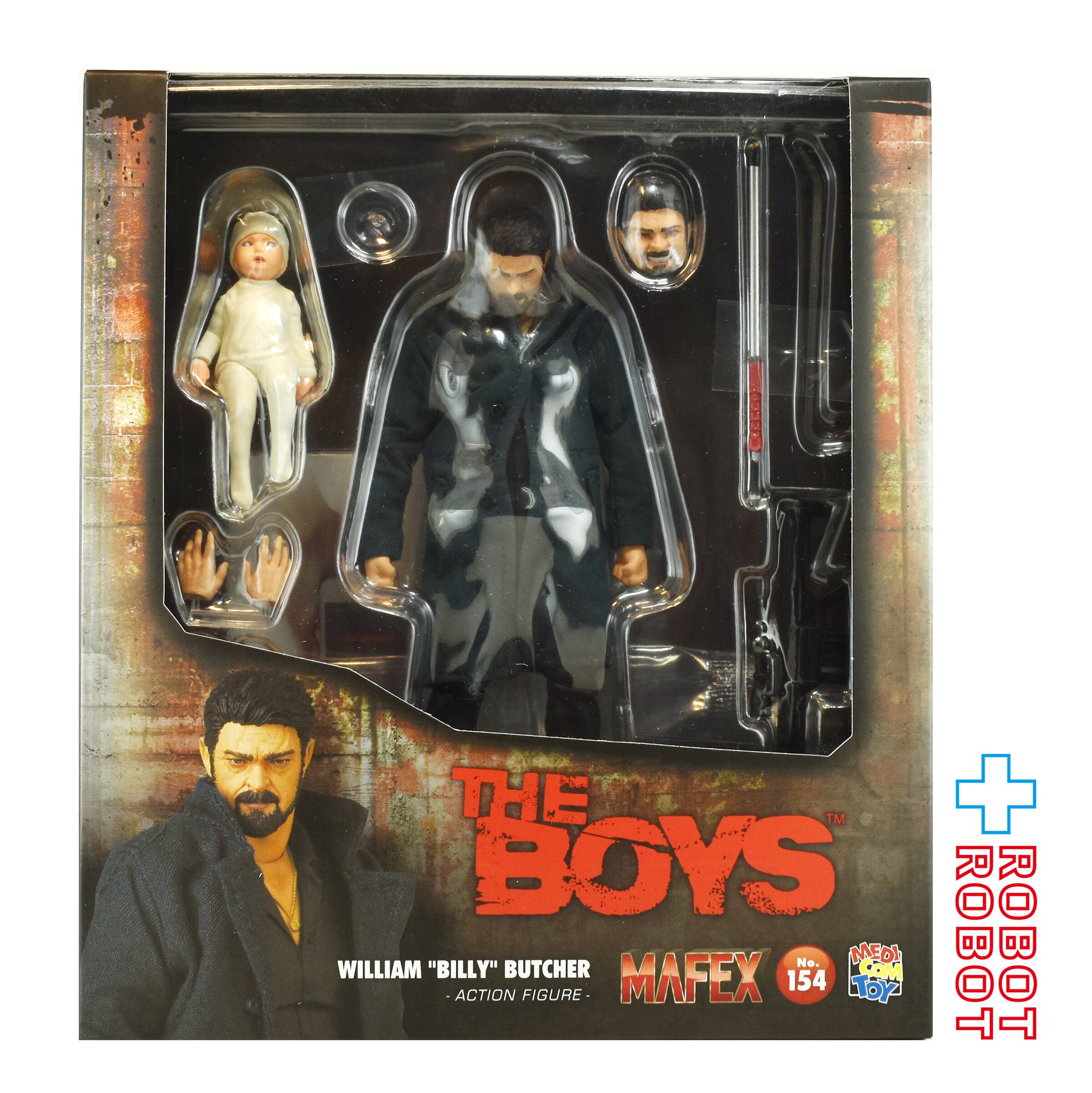メディコム・トイ MAFEX マフェックス No.154 ザ・ボーイズ ウィリアム・“ビリー”・ブッチャー アクションフィギュア 未開封 入荷写真