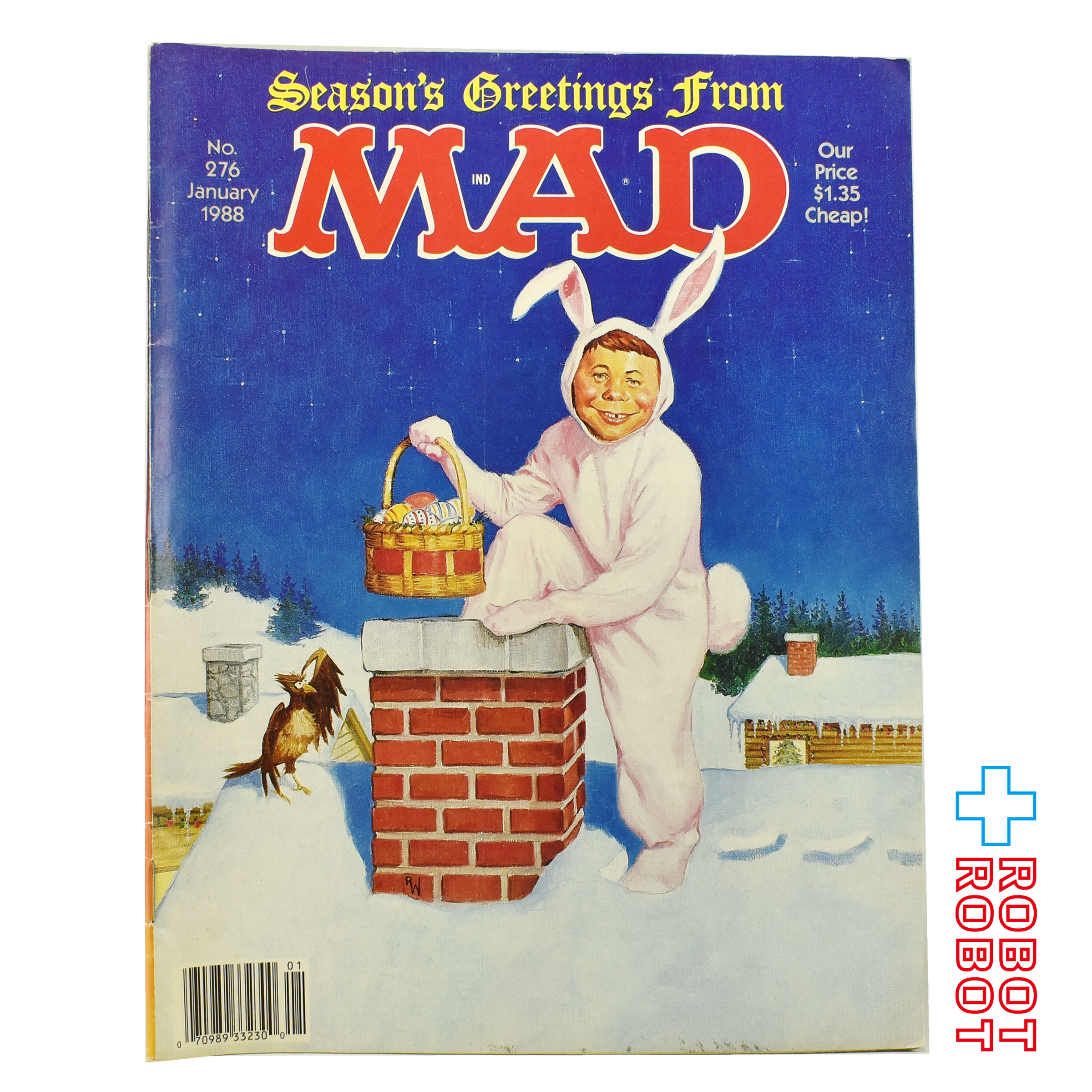 MAD MAGAZINE マッドマガジン no.276 イースターバニー January 1988 入荷写真