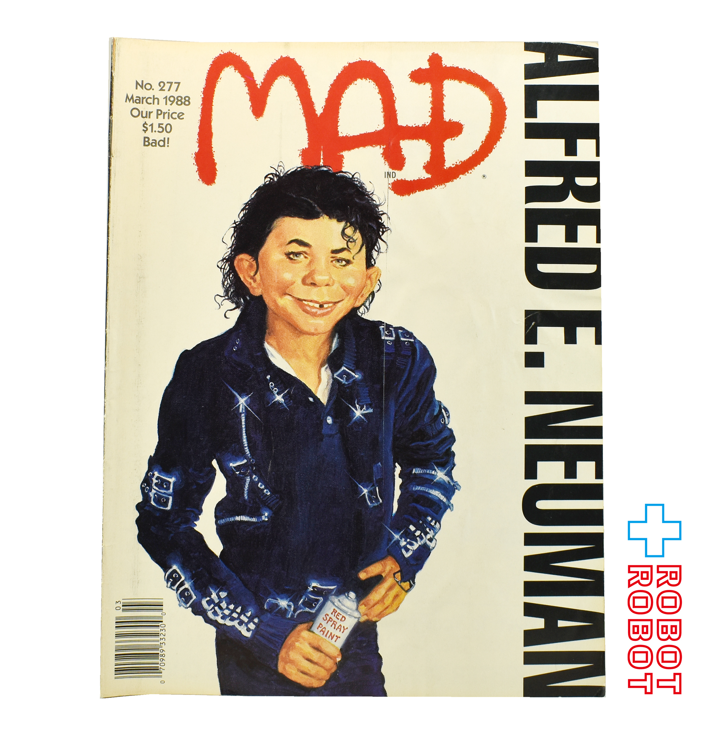 MAD MAGAZINE マッドマガジン no.277 マイケル・ジャクソン March 1988 入荷写真