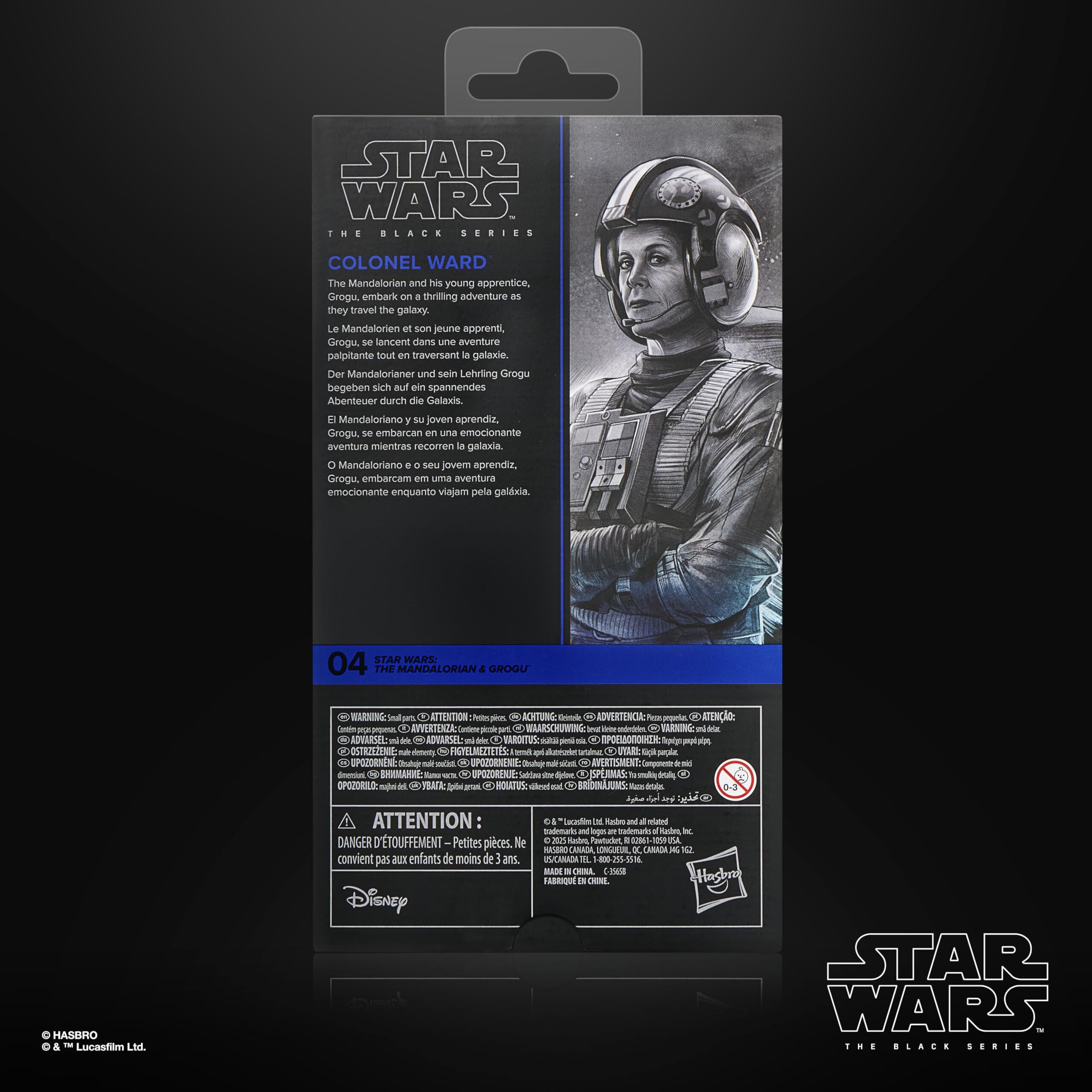 スター・ウォーズ ブラックシリーズ #MGM04 ウォード大佐 [マンダロリアン・アンド・グローグー] 6インチフィギュア 国内版 未開封 入荷写真