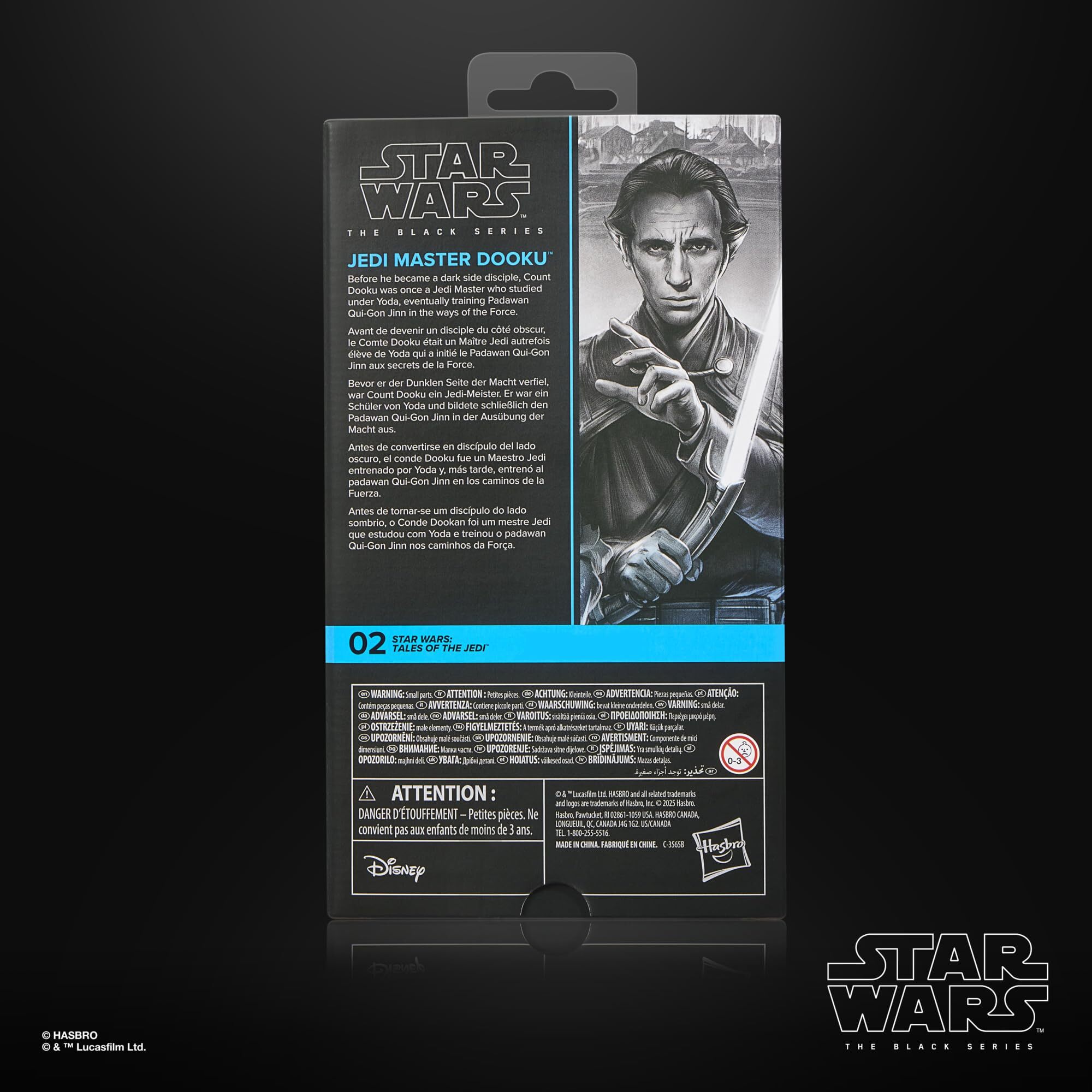 スター・ウォーズ ブラックシリーズ #TOTJ02 ジェダイ・マスター ドゥークー [テイルズ・オブ・ジェダイ] 6インチフィギュア 国内版 未開封 入荷写真