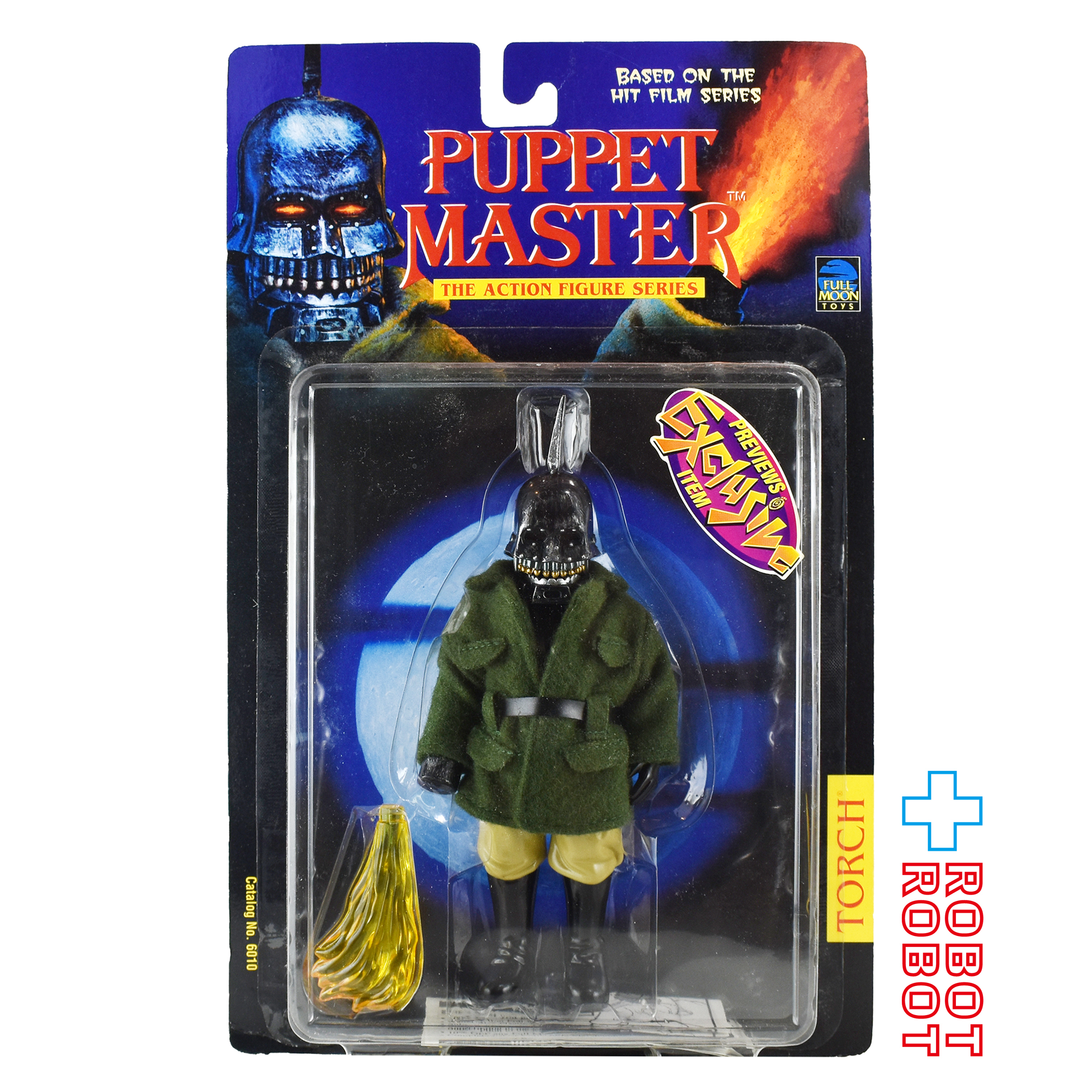 パペットマスター No.6010 トーチ プレビュー限定版 アクションフィギュア 1998 未開封 入荷写真
