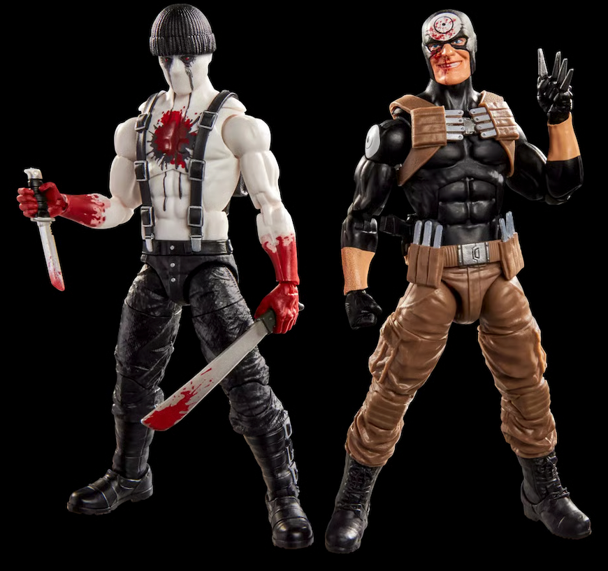 マーベルレジェンド デアデビル・コミックシリーズ ミューズ & ブルズアイ 2パック 6インチ アクションフィギュア 未開封 入荷写真