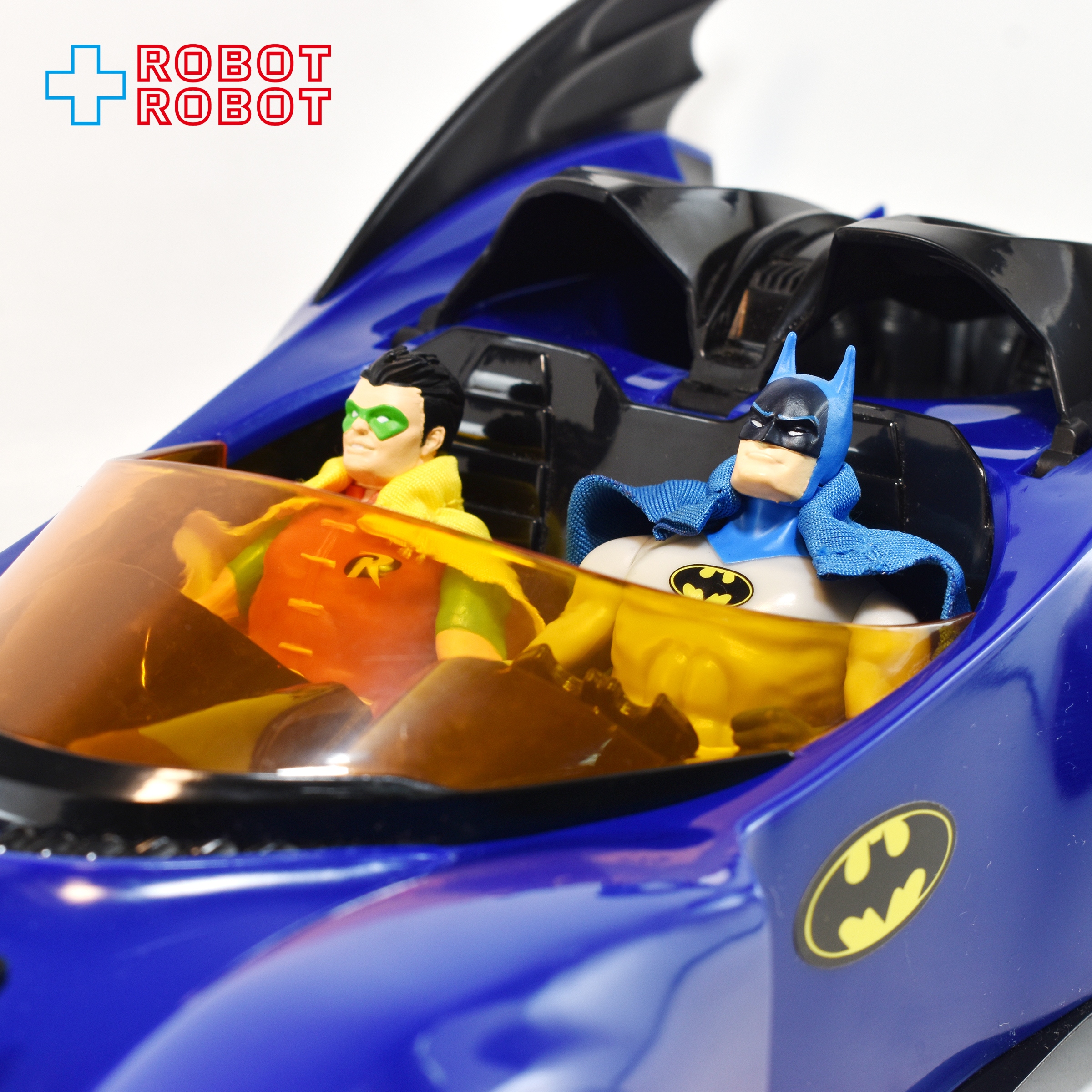 マクファーレン・トイズ DCダイレクト DCスーパーパワーズ バットモービル (コミック) w/ バットマン & ロビン 4インチ アクションフィギュア ルース 入荷写真