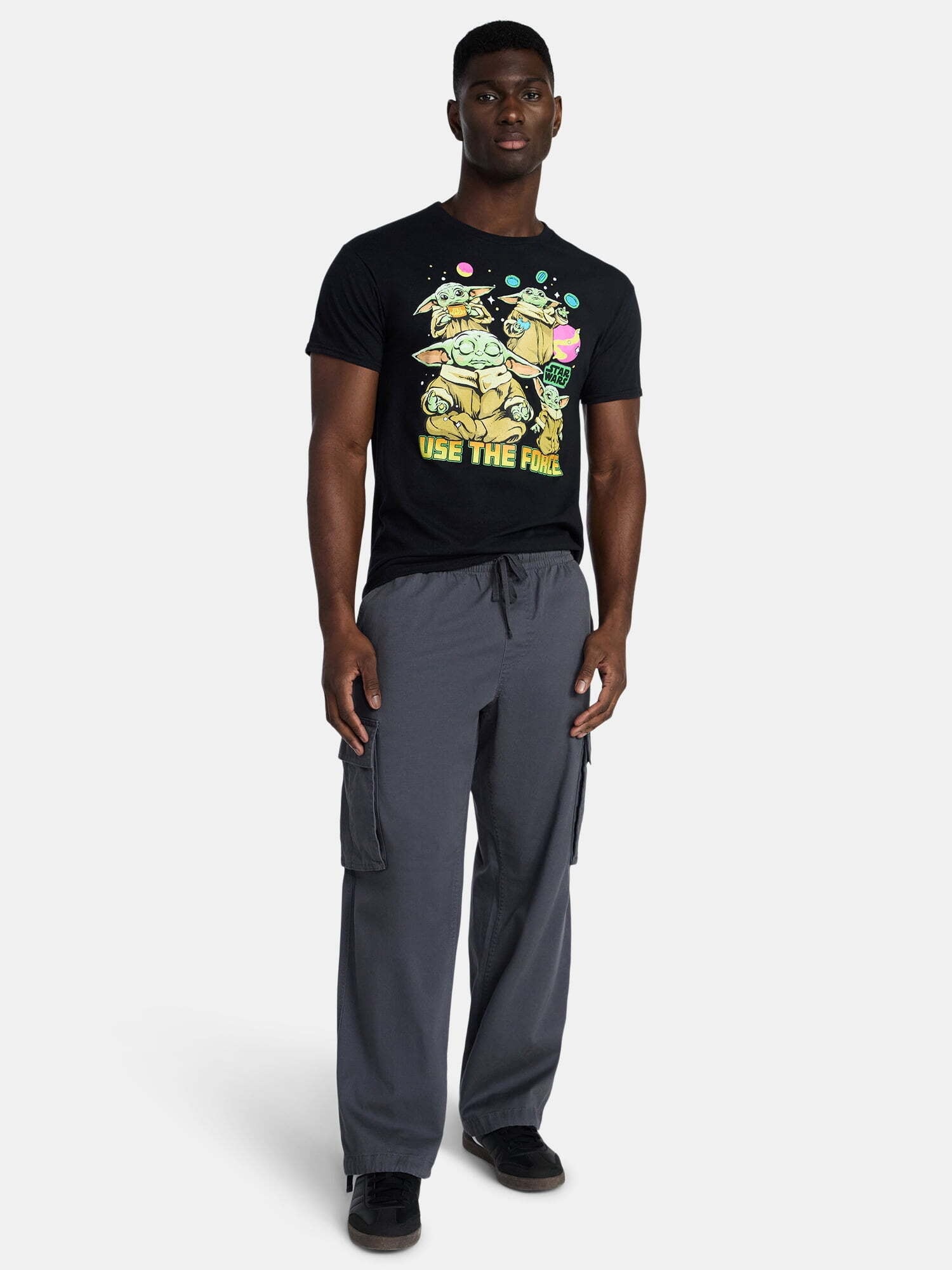 スター・ウォーズ グローグー USE THE FORCE グラフィック Tシャツ