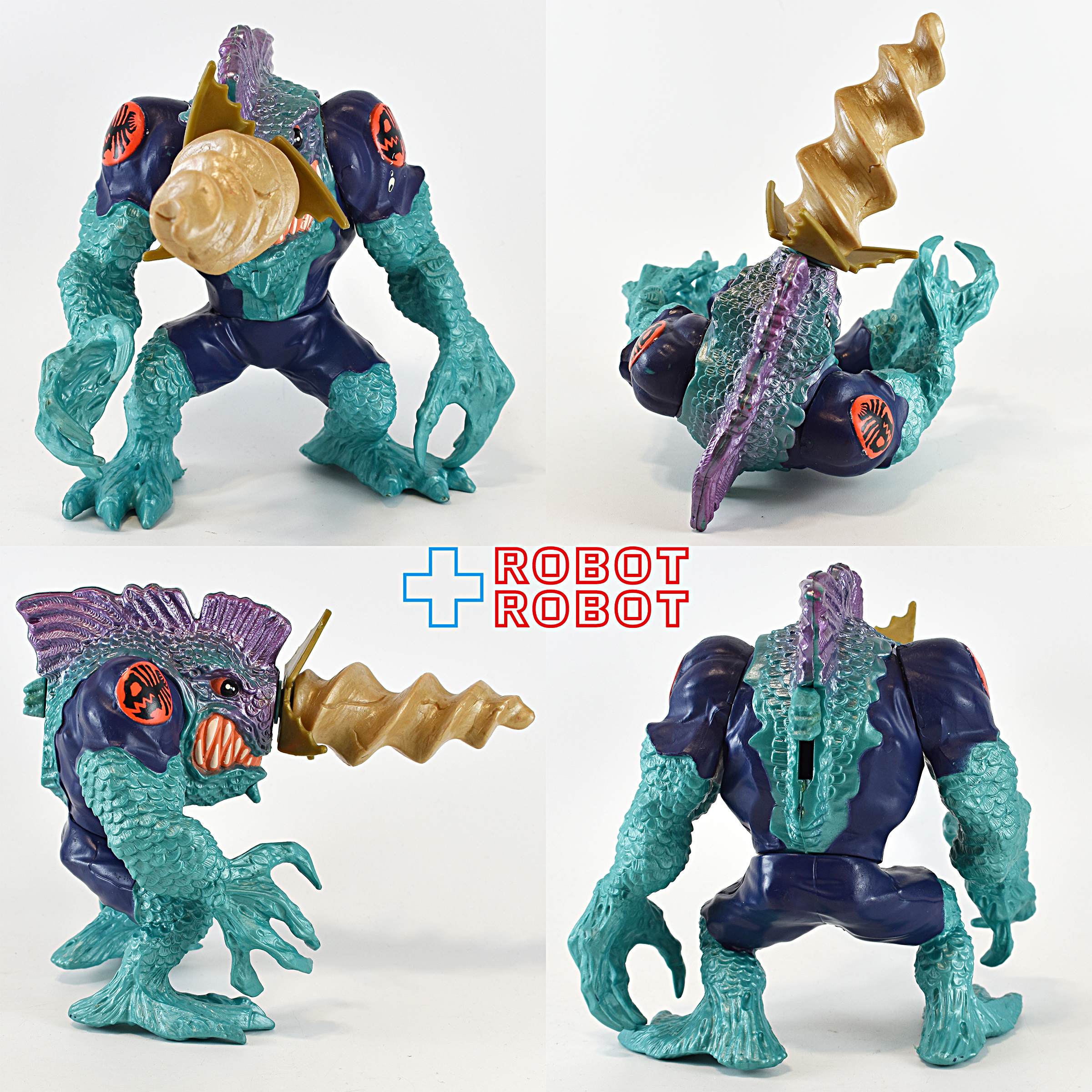 マテル ストリートシャークス シリーズ1 スラッシュアクション フィギュア 1994 入荷写真