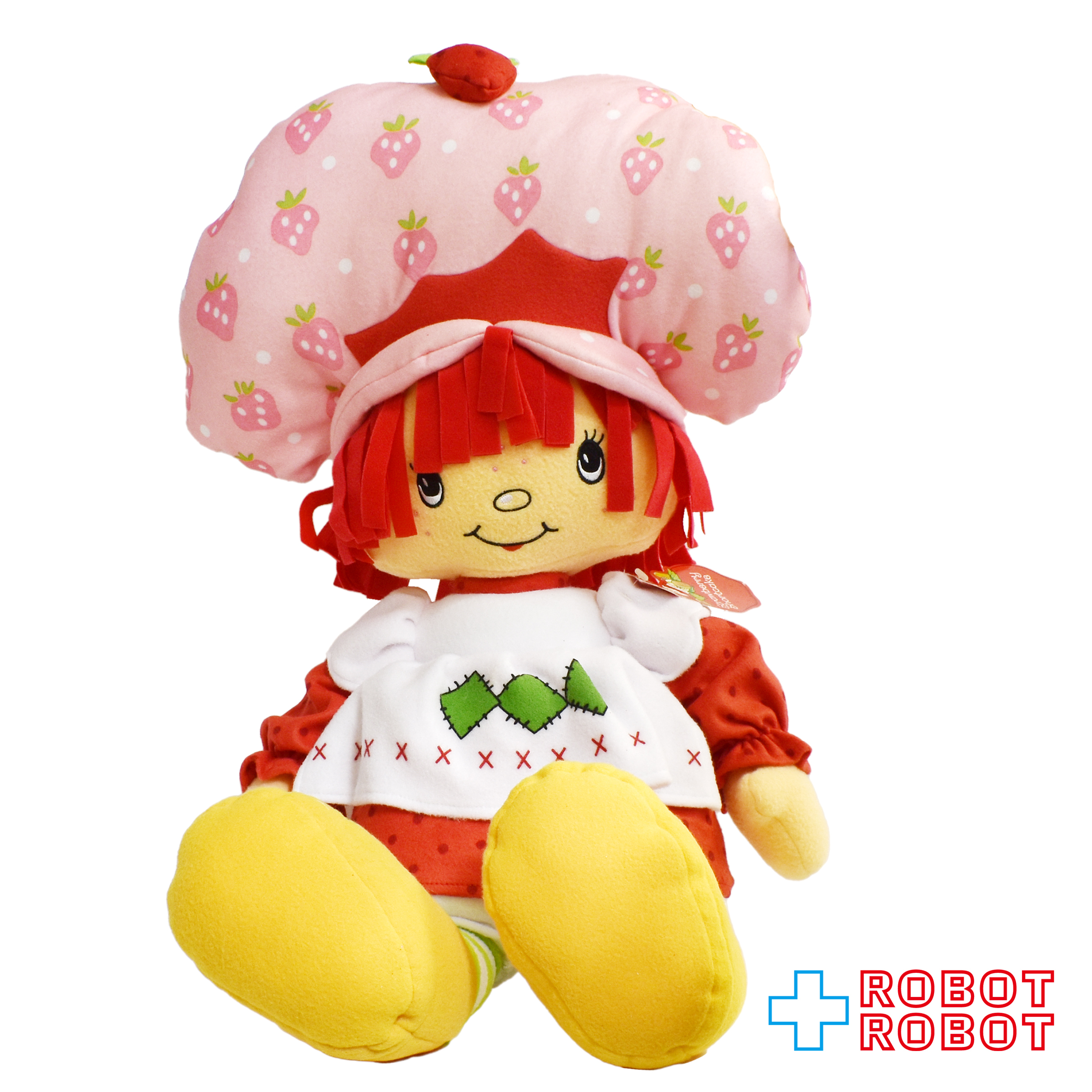ストロベリーショートケーキ 抱き枕 ぬいぐるみ人形 紙タグ付き 2002 入荷写真