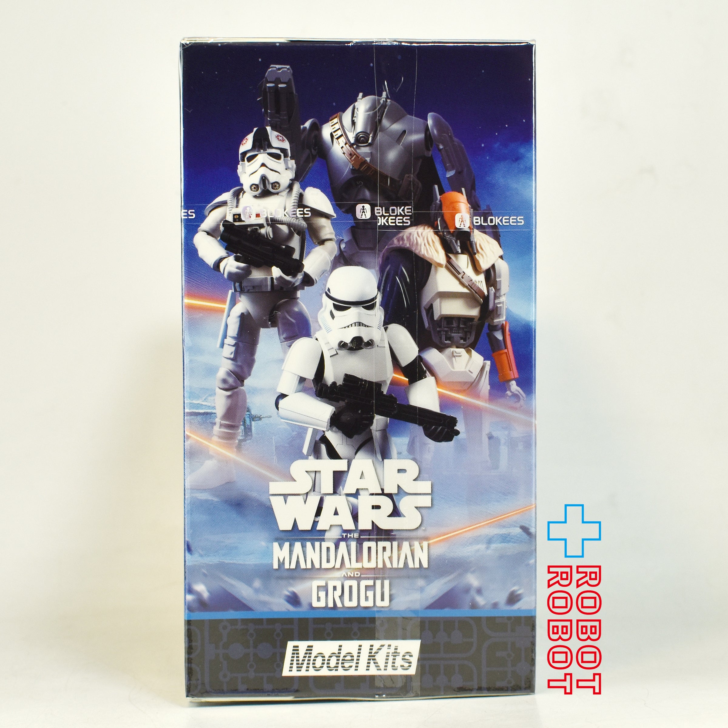 ブロッキーズ スター・ウォーズ マンダロリアン・アンド・グローグー チャンピオンクラス・ライト バージョン 01 モデルキット 未開封