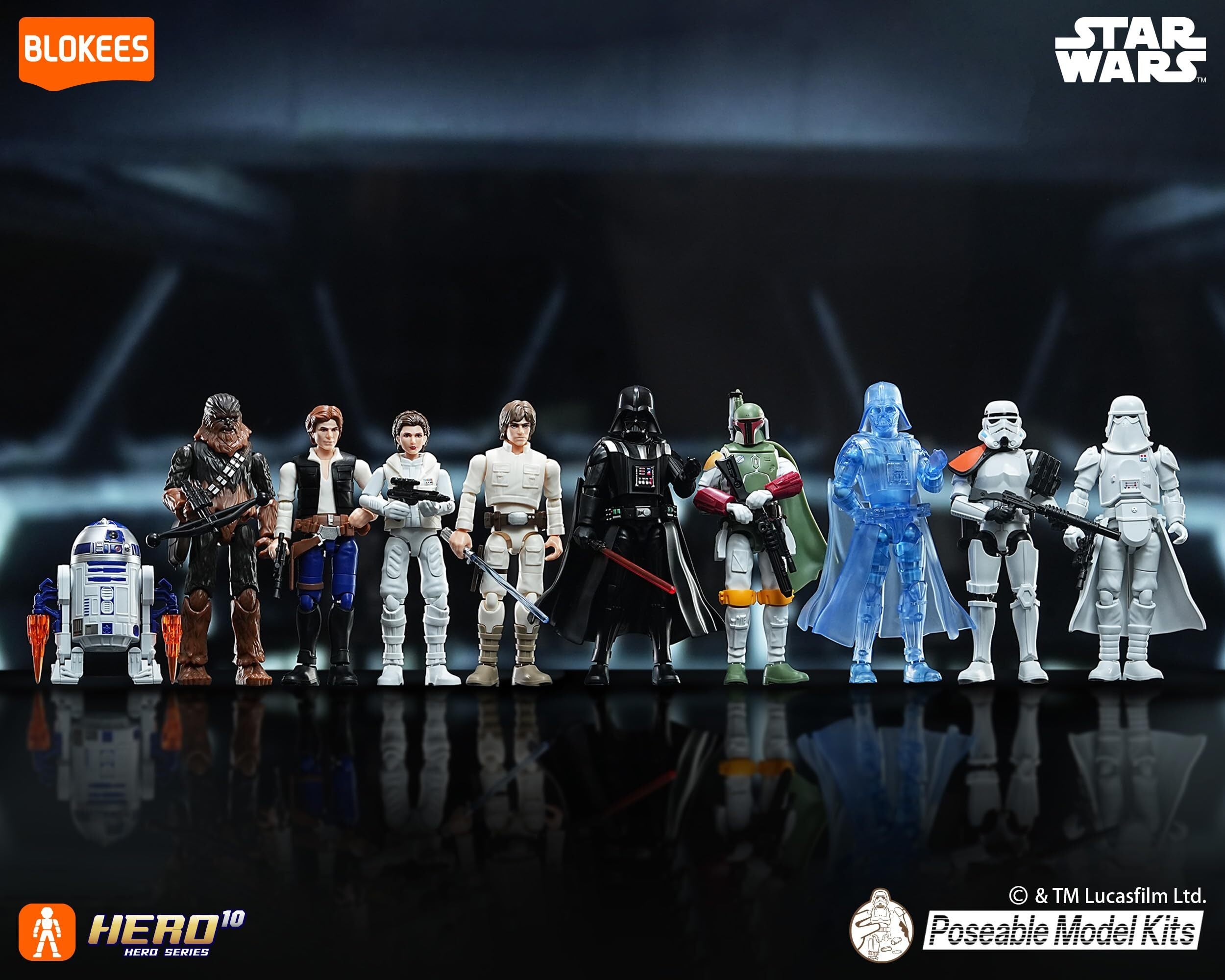 ブロッキーズ スター・ウォーズ ギャラクシー・バージョン 02 モデルキット 未開封