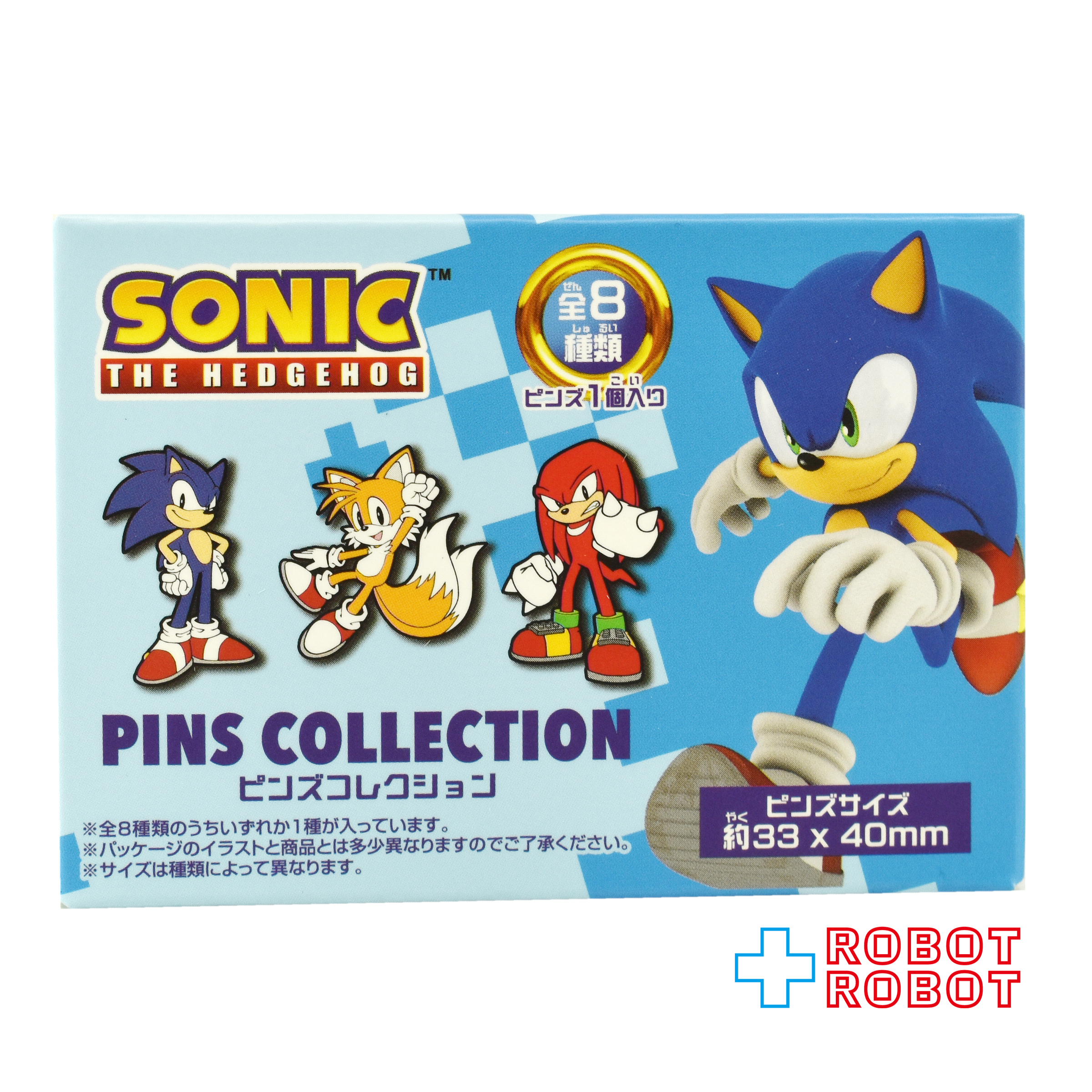 エンスカイ ソニック・ザ・ヘッジホッグ ピンズコレクション ピンバッジ 未開封 入荷写真