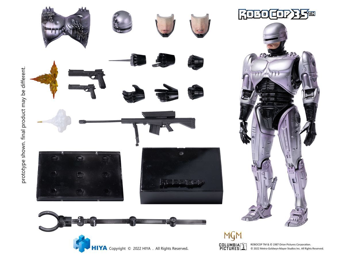 ハイヤトイズ エクスクイジット ミニシリーズ ロボコップ 1/18スケール アクションフィギュア 未開封