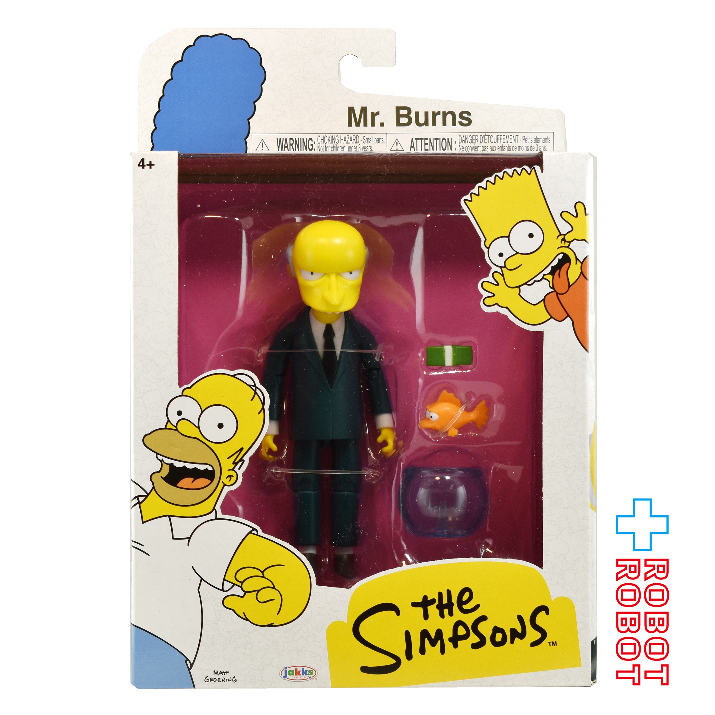 シンプソンズ 2025 ミスター・バーンズ / ブリンキー 5インチ アクションフィギュア 未開封 入荷写真