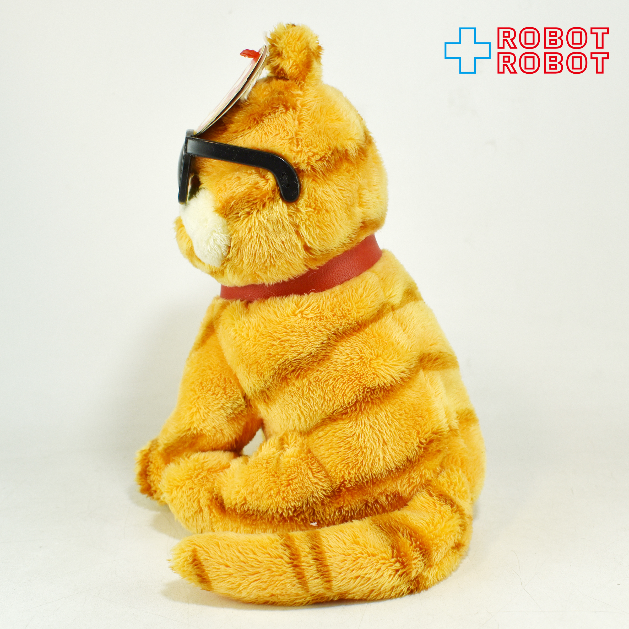 ty ビーニーベビーズ ガーフィールド ザ・ムービー クールキャット ぬいぐるみ人形 紙タグ付 2004 入荷写真