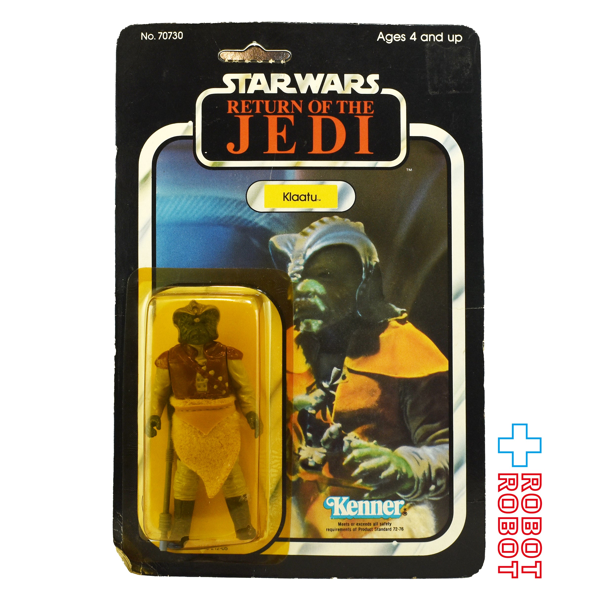 オールドケナー スター・ウォーズ ROTJ 77 Back クラトゥ アクションフィギュア 未開封 ※難有り