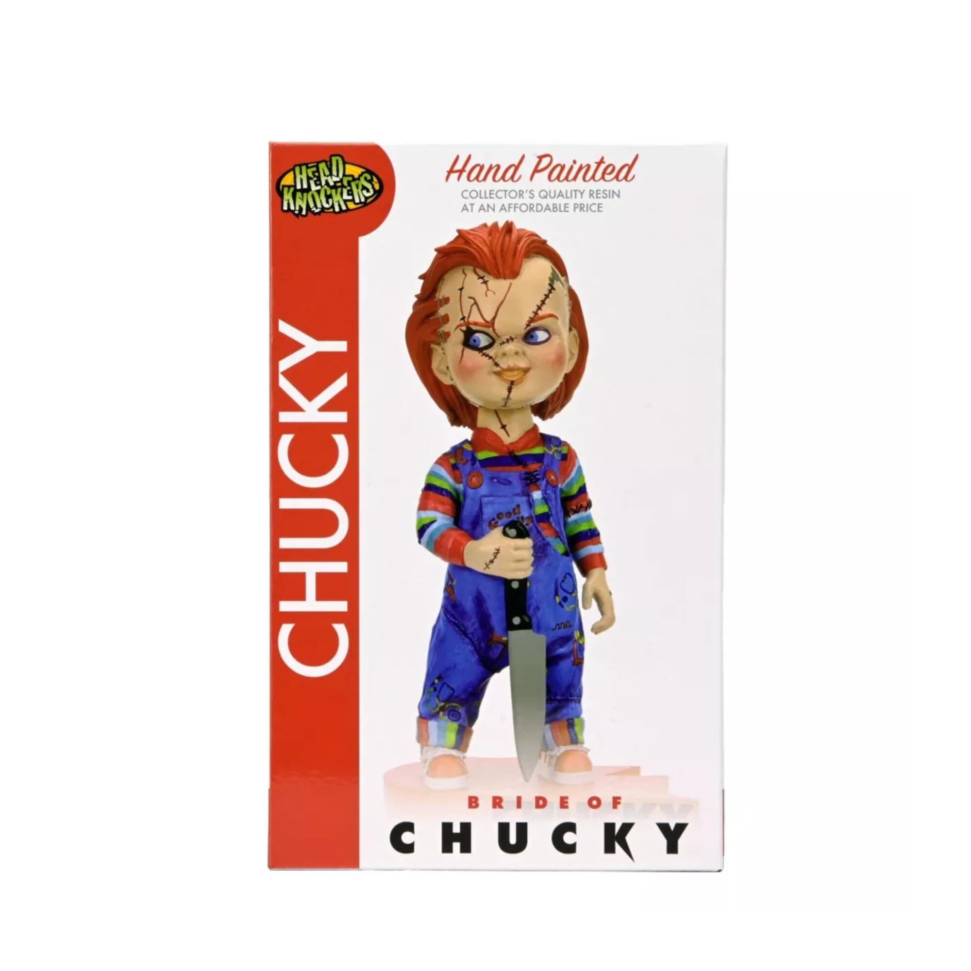 NECA チャッキーの花嫁 チャッキー (ハートコネクトベース) ヘッドノッカー フィギュア 未開封 入荷写真
