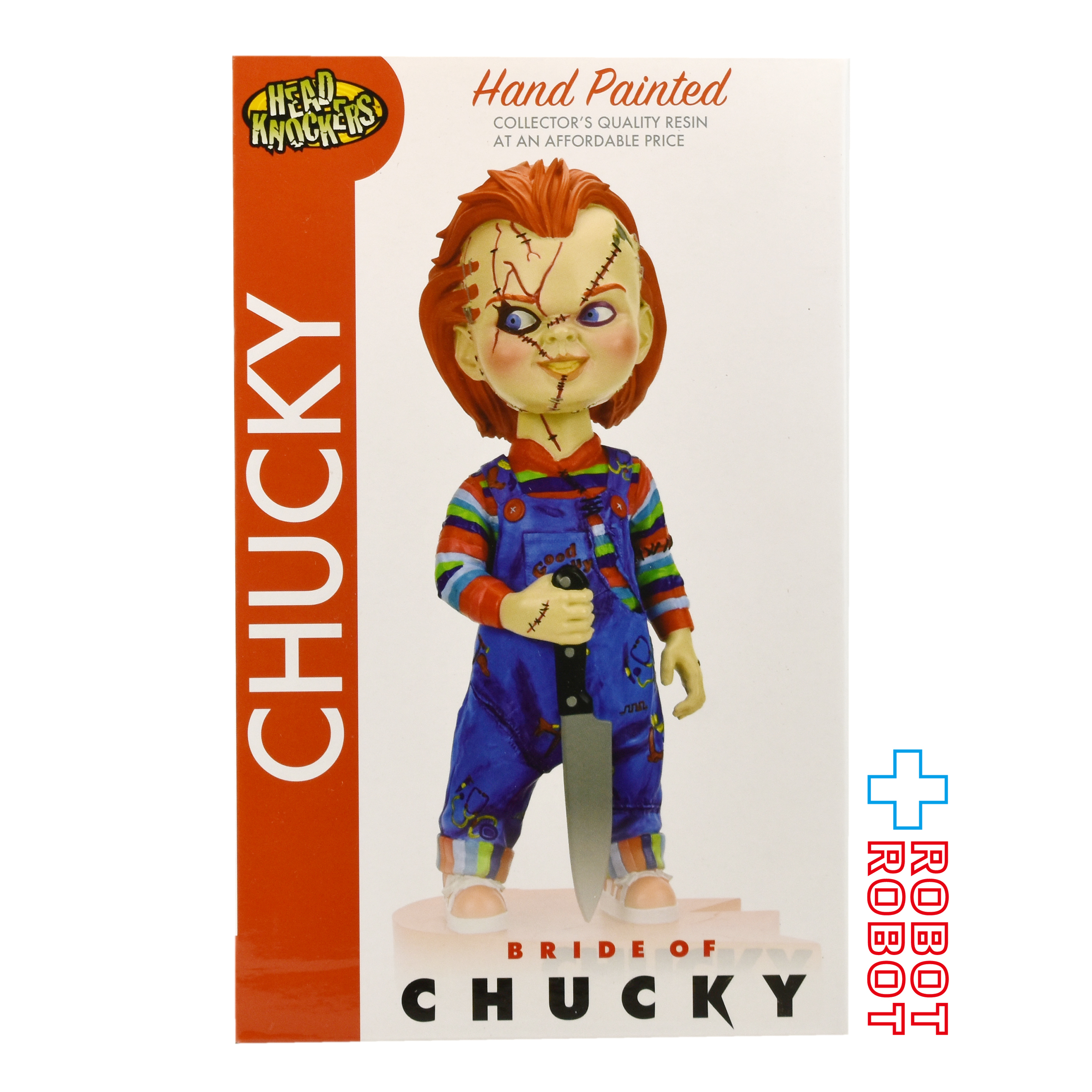NECA チャッキーの花嫁 チャッキー (ハートコネクトベース) ヘッドノッカー フィギュア 未開封 入荷写真