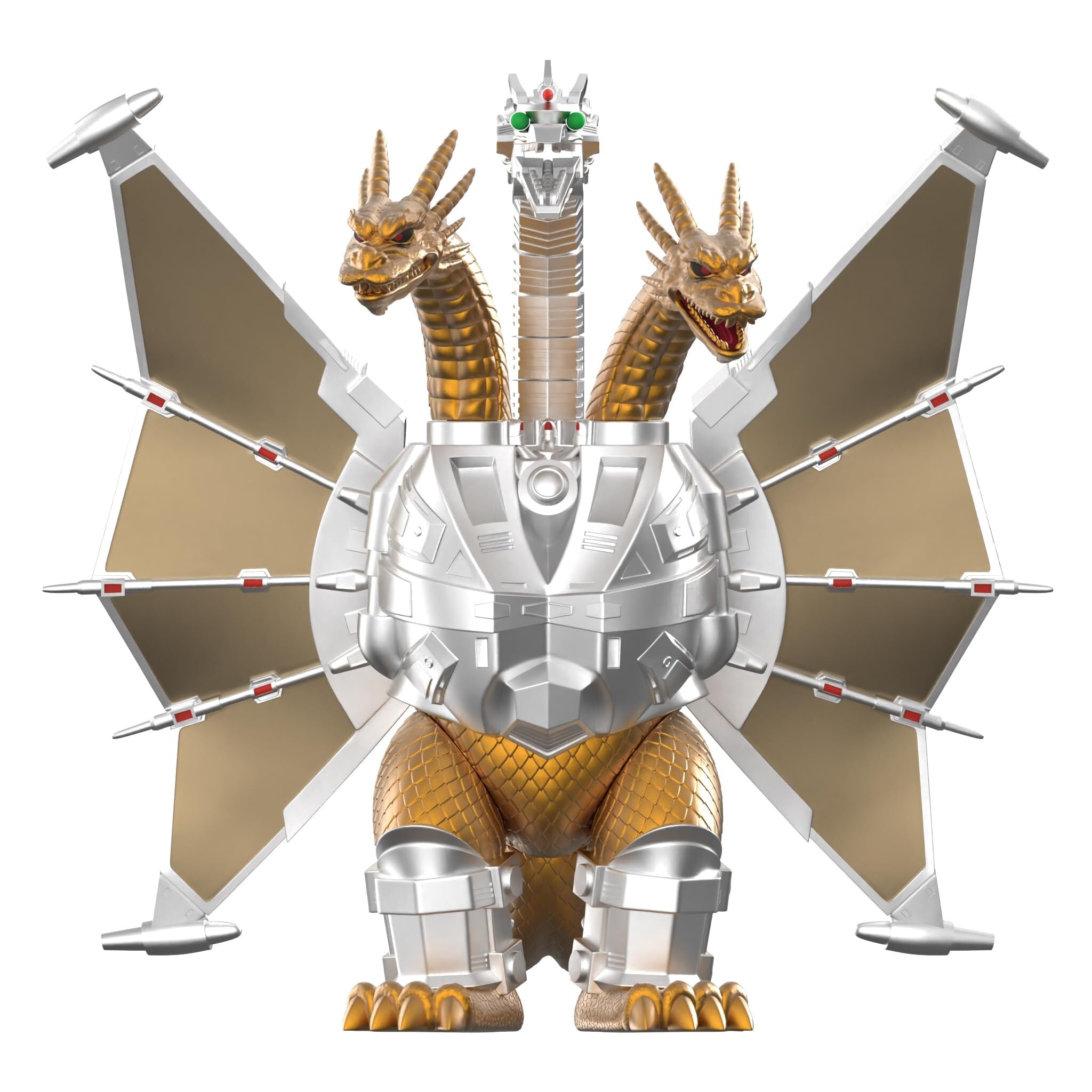 スーパー7 リ・アクション 東宝ゴジラ怪獣 メカキングギドラ '91 3.75インチ アクションフィギュア 未開封 入荷写真