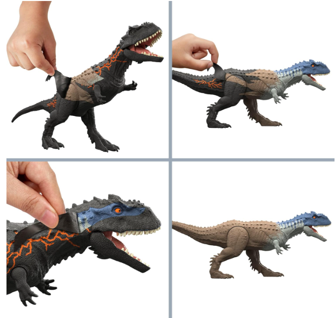 マテル ジュラシックワールド びりびりめくって！恐竜発掘サプライズ マジュンガサウルス アクションフィギュア 未開封 入荷写真