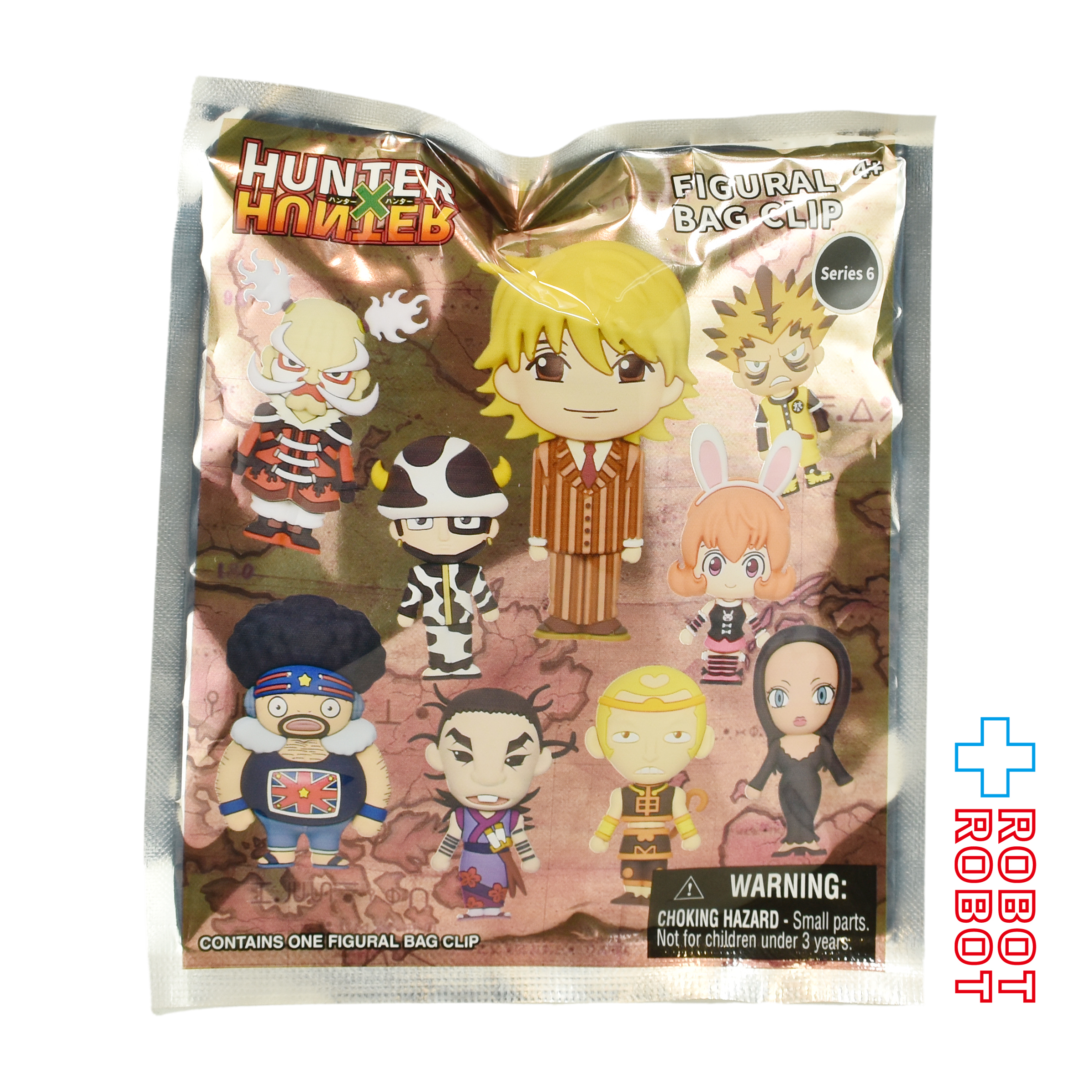 モノグラム フィギュラル バッグ クリップ ハンター×ハンター シリーズ6 1パック 未開封 入荷写真