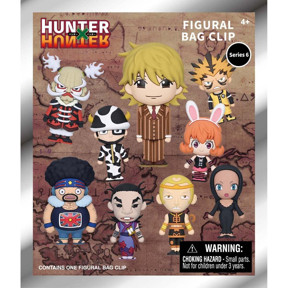 モノグラム フィギュラル バッグ クリップ ハンター×ハンター シリーズ6 1パック 未開封 入荷写真