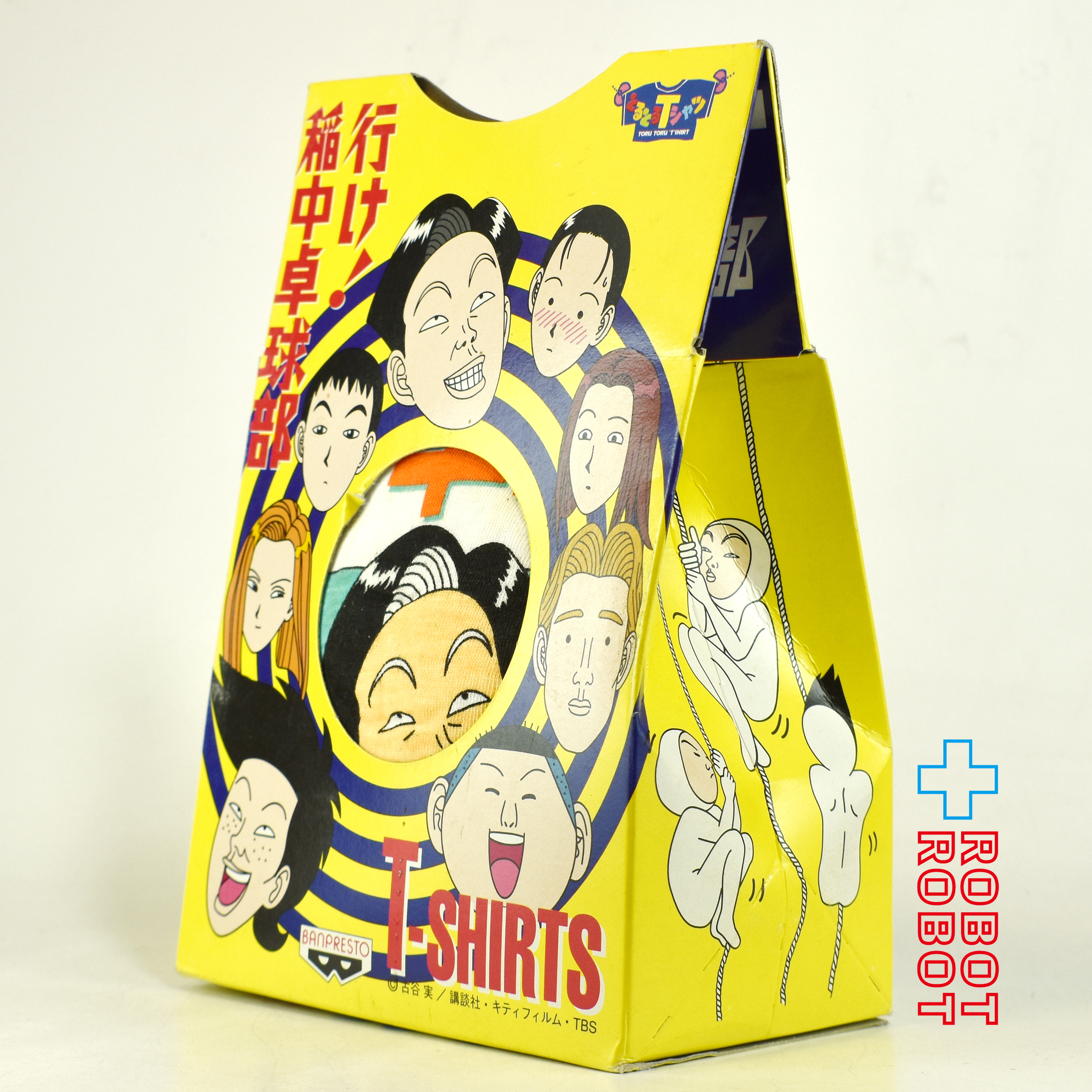バンプレスト 行け！稲中卓球部 Tシャツ 非売品 開封箱付 1995 １号店商品 入荷写真
