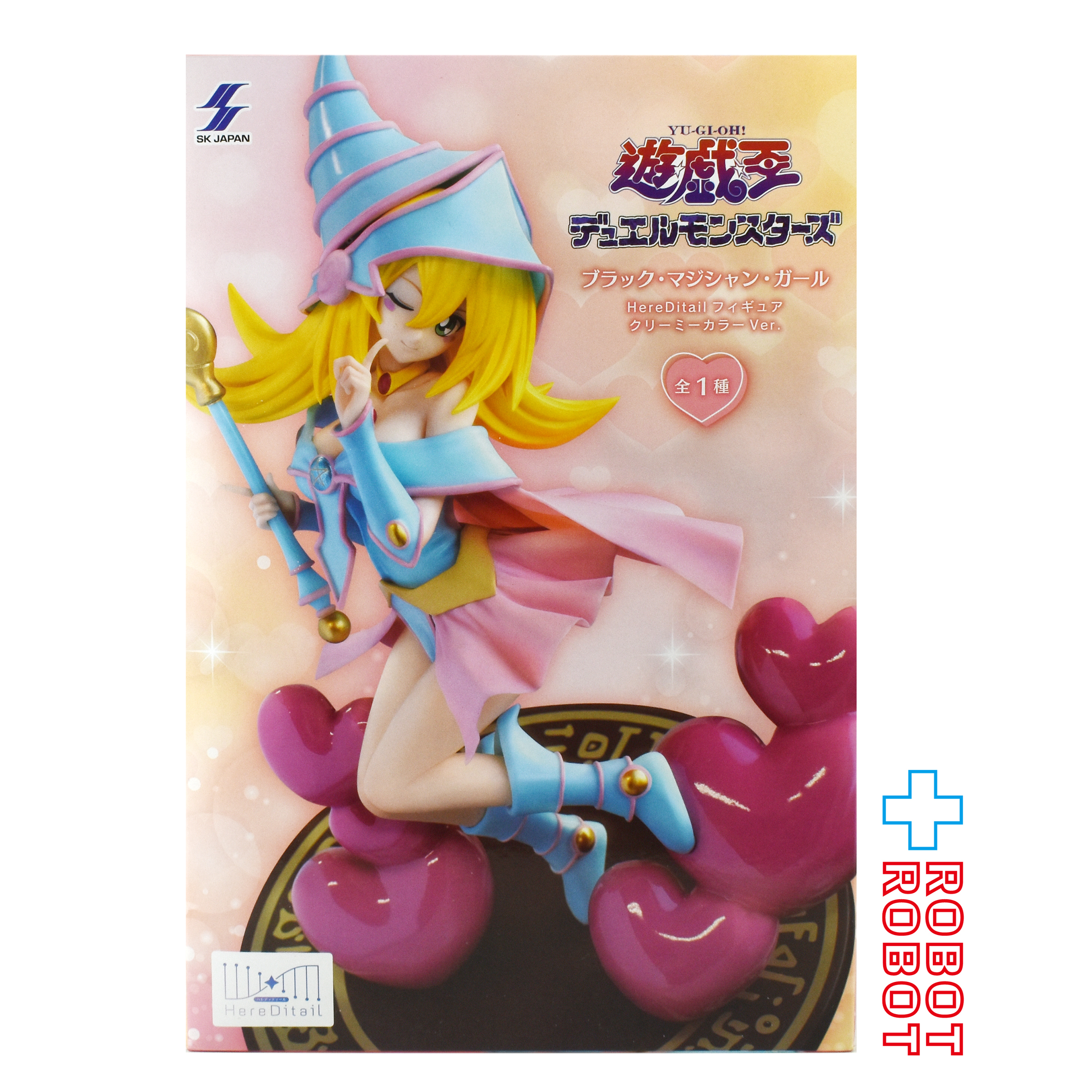 エスケイジャパン 遊戯王 へレディティール ブラック・マジシャン・ガール クリーミーカラー Ver. フィギュア 未開封 入荷写真