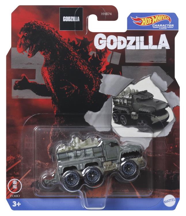 ホットウィール キャラクターカーズ 2024 ベスト・オブ・ミックス Ver.2 ゴジラ ダイキャスト ミニカー 未開封 入荷写真