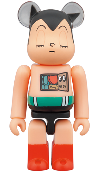 メディコム BE@RBRICK ベアブリック 100% & 400% 鉄腕アトム スリーピング Ver 未開封 ４号店商品 入荷写真