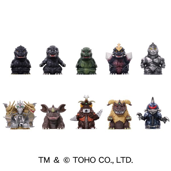 エンスカイ ゴジラ シリーズ3 ソフビパペットマスコット 未開封 入荷写真