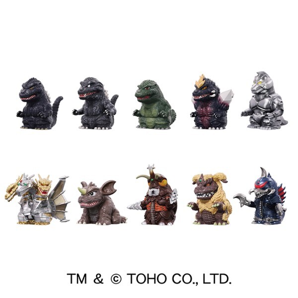 エンスカイ ゴジラ シリーズ3 ソフビパペットマスコット 未開封 入荷写真