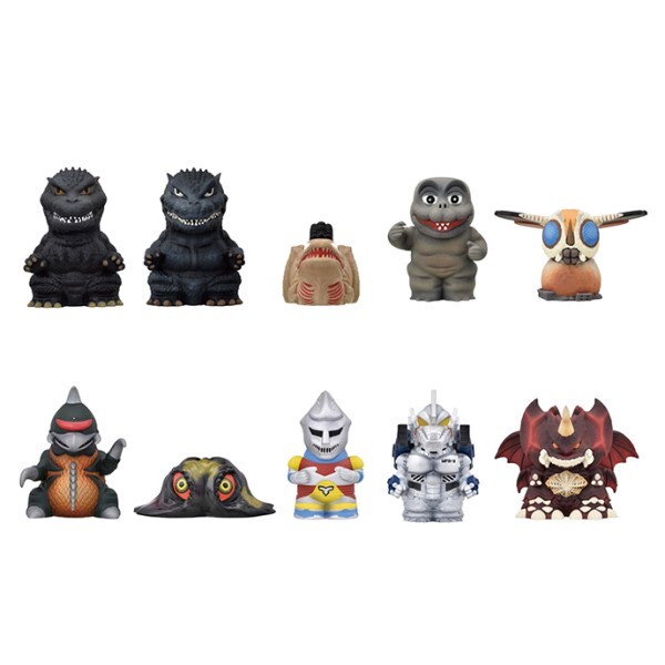 エンスカイ ゴジラ シリーズ2 ソフビパペットマスコット 未開封 入荷写真